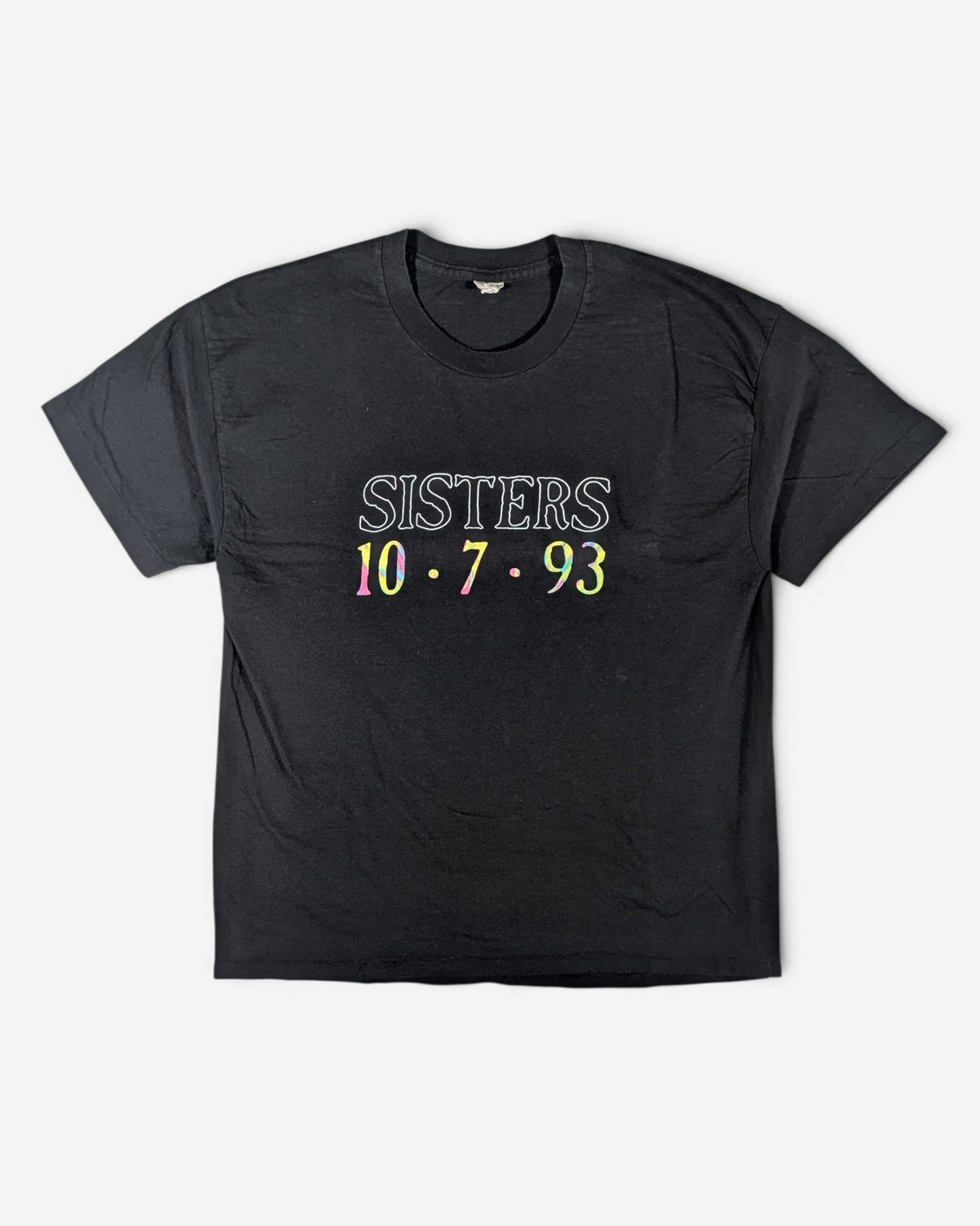 1993 - SISTERS OF MERCY 10.7.93 1993 T-SHIRT