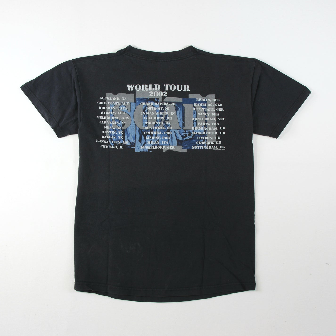 System of a Down - World Tour 2002 Vintage Band Shirt - M