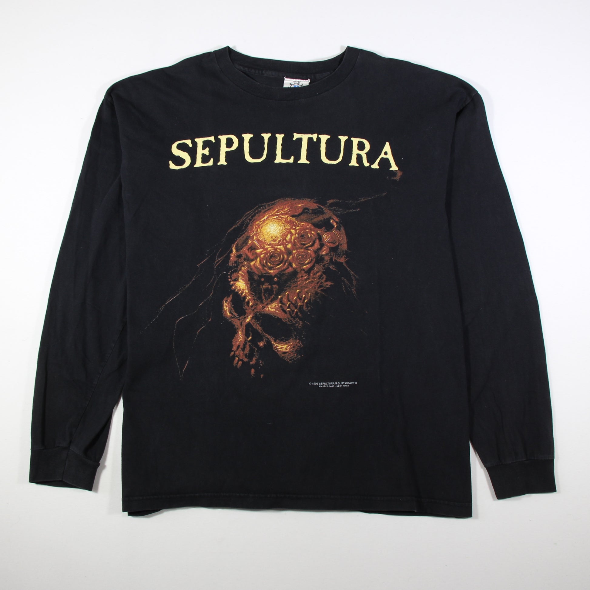 Sepultura - Beneath the Remains 1996 Vintage Band Longsleeve - XL