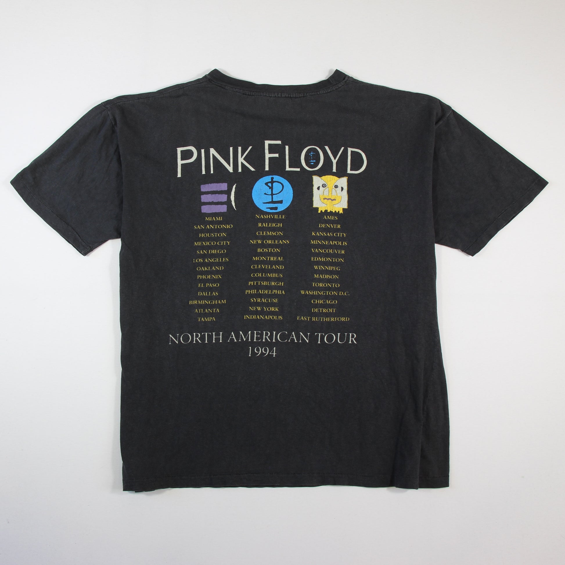 Pink Floyd - Division Bell North American Tour 1994 Vintage Band Shirt 