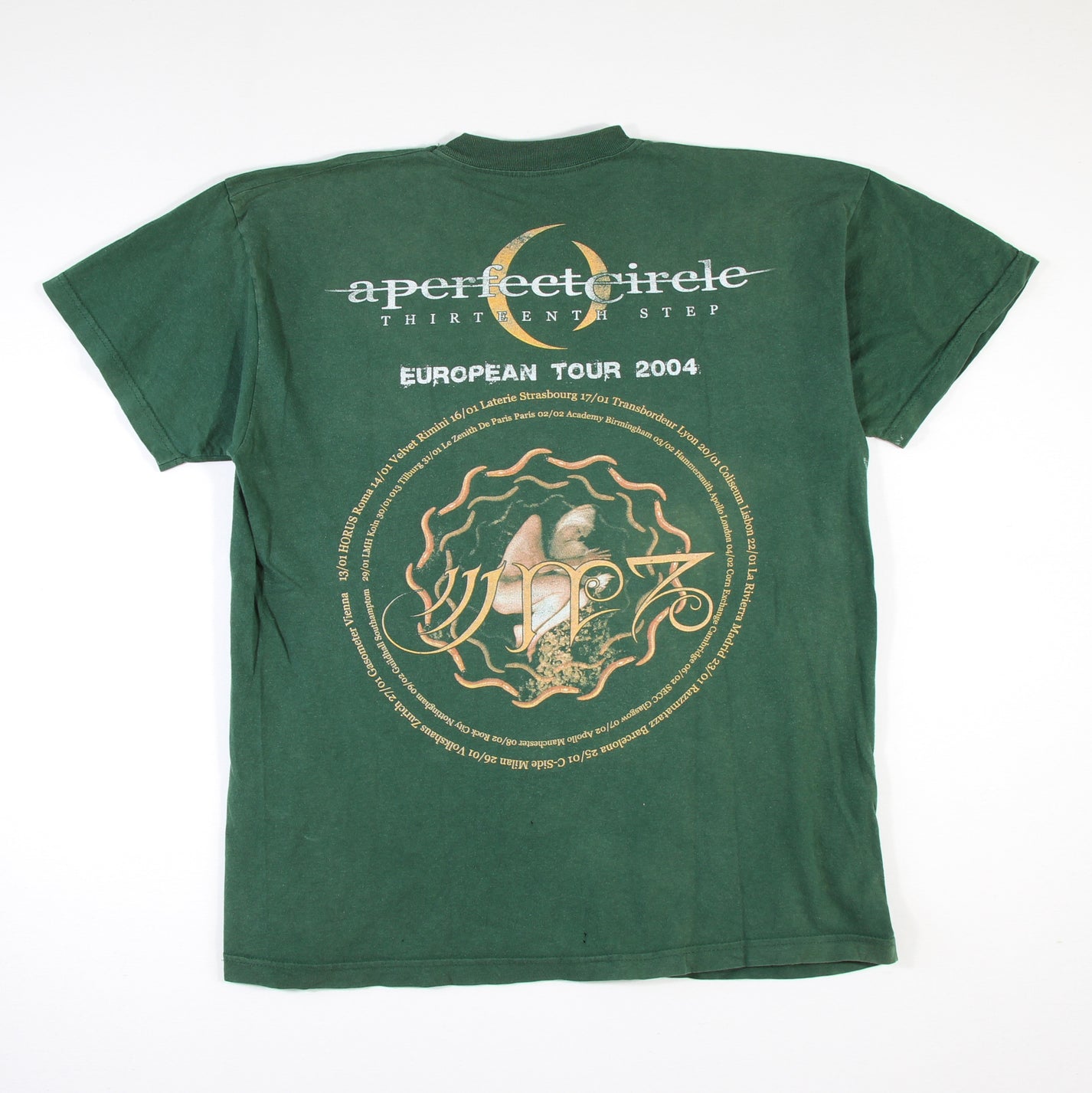 A Perfect Circle - Thirteenth Step European Tour 2004 Vintage Band Shirt - L