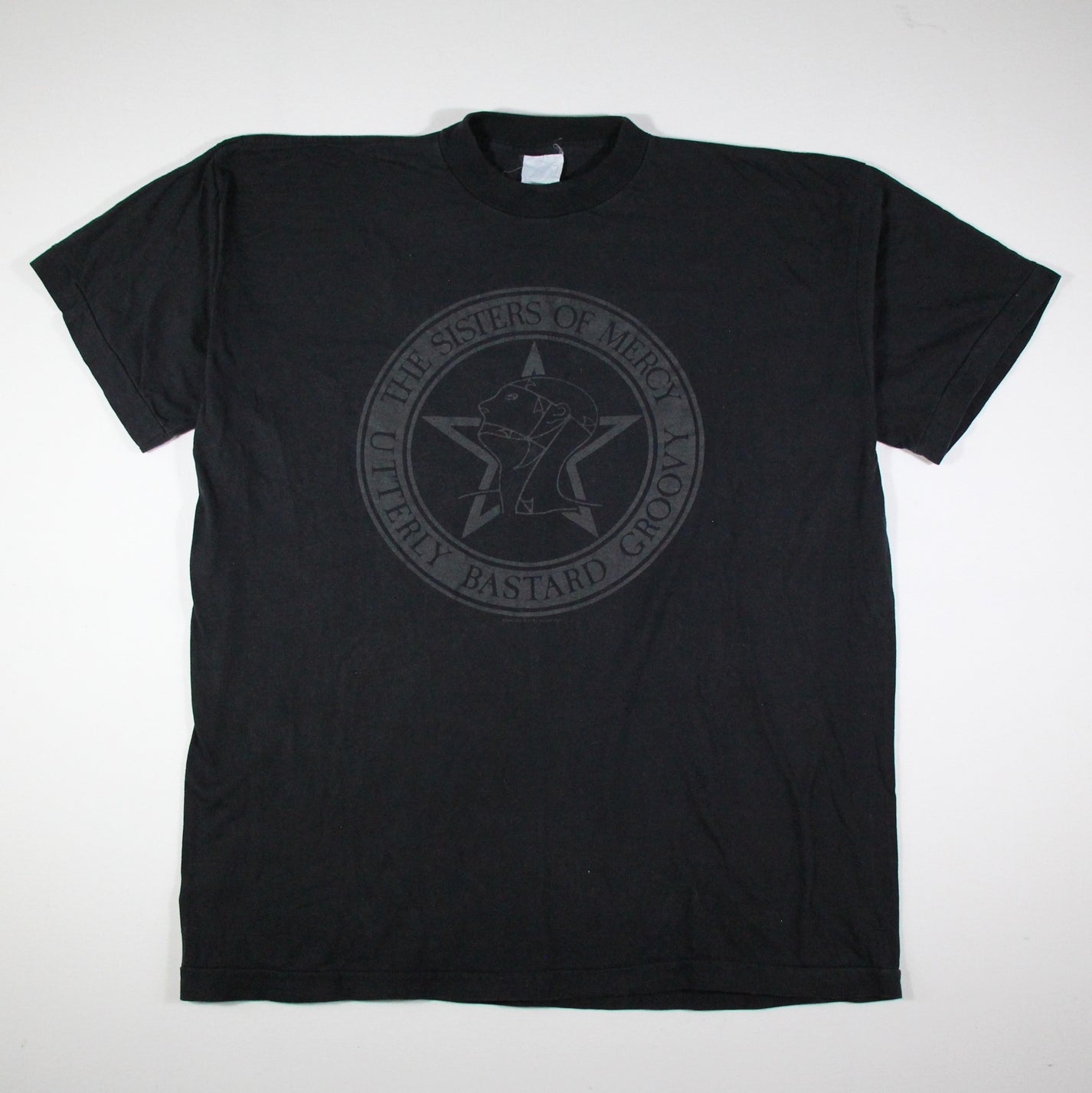 Sisters of Mercy - Utterly Bastard Groovy 1992 Vintage Band Shirt
