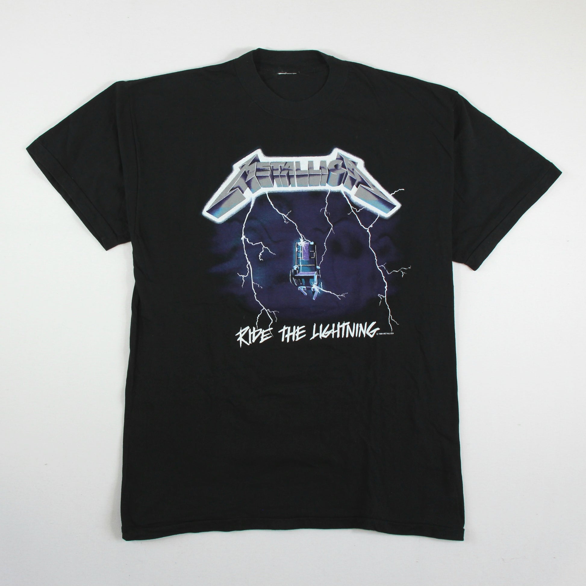 Metallica - Ride the Lighting / Kill em All 1989 Vintage Band Shirt 