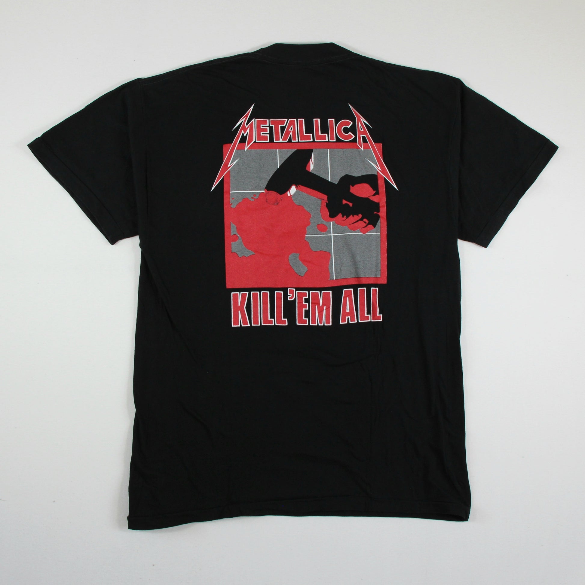 Metallica - Ride the Lighting / Kill em All 1989 Vintage Band Shirt 