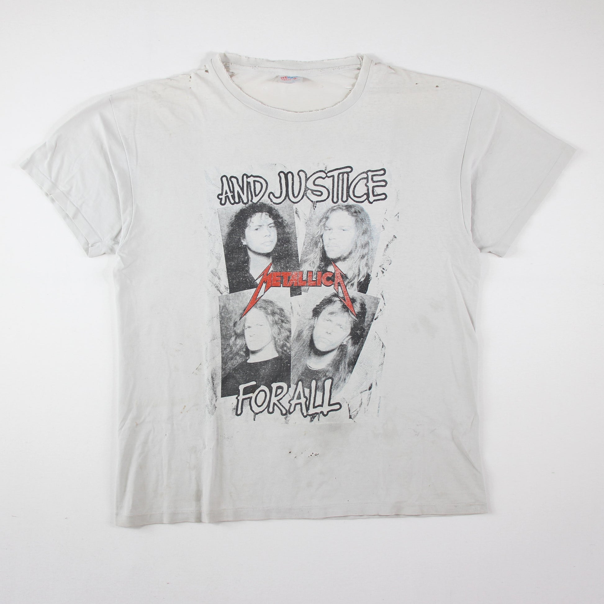 Metallica - And Justice for all 1988 Vintage Band Shirt 