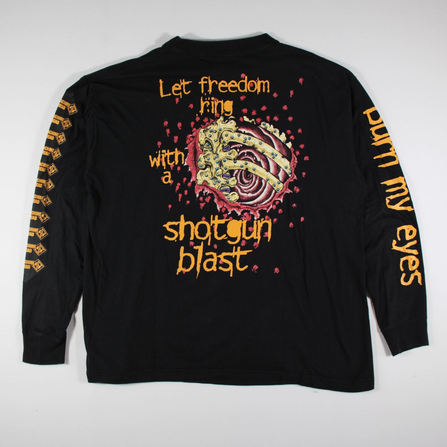 MACHINE HEAD - BURN MY EYES 1994 - VINTAGE BAND LONGSLEEVE