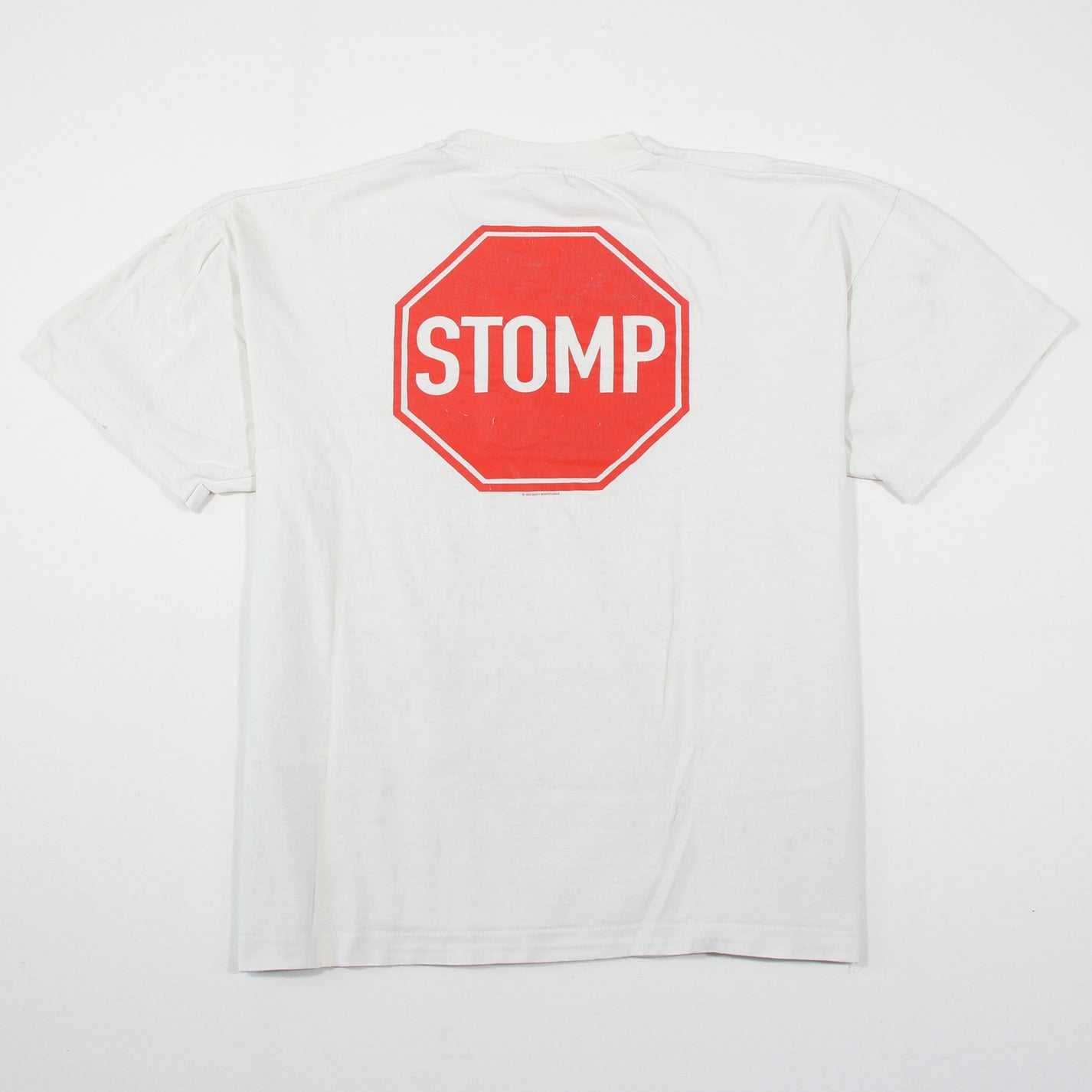 anthrax stomp 1995 vintage shirt l