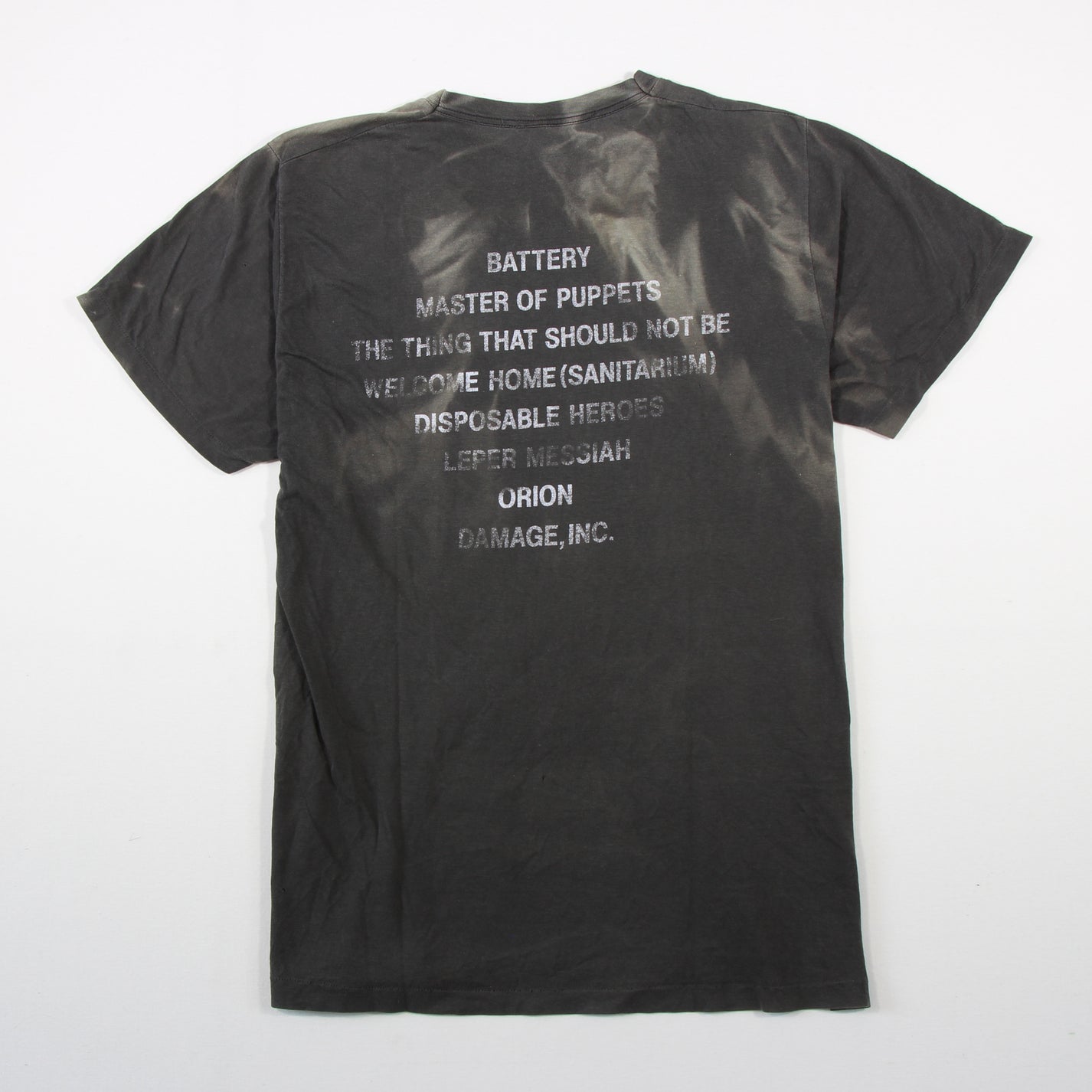 Metallica - Master of Puppets 1987 Vintage Band Shirt - L