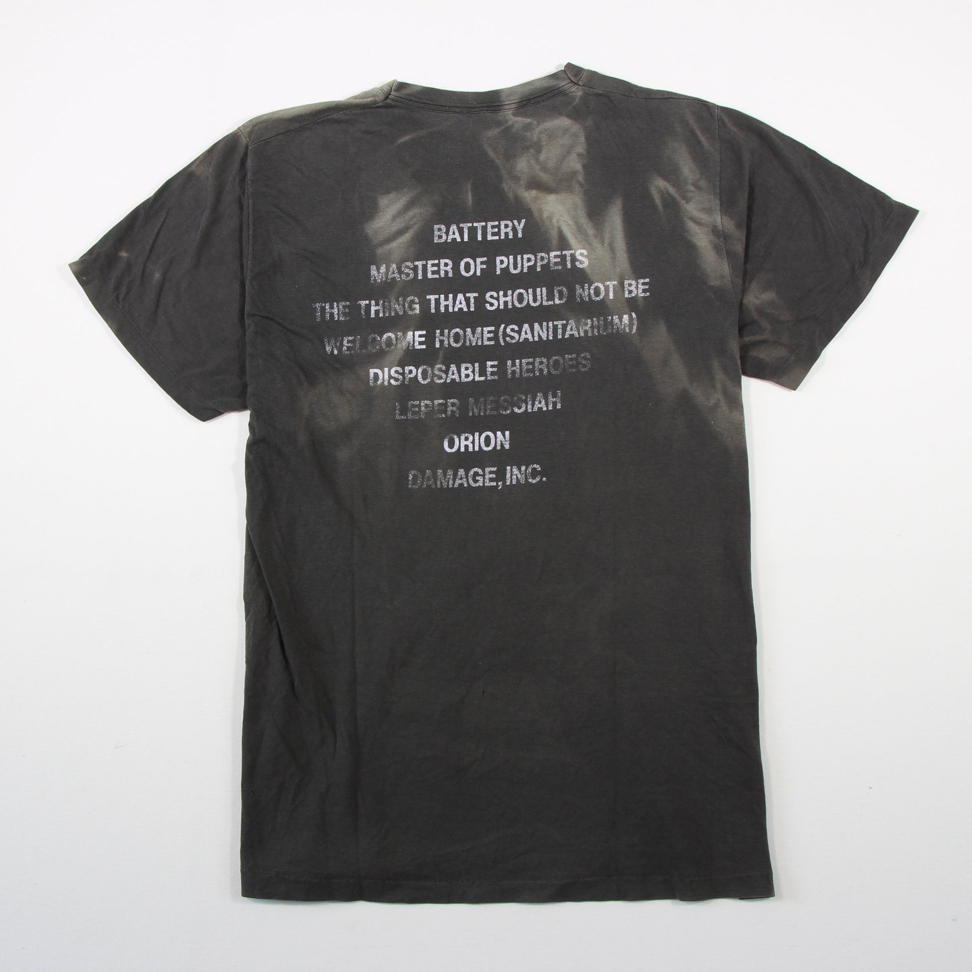 Metallica - Master of Puppets 1987 Vintage Band Shirt - L