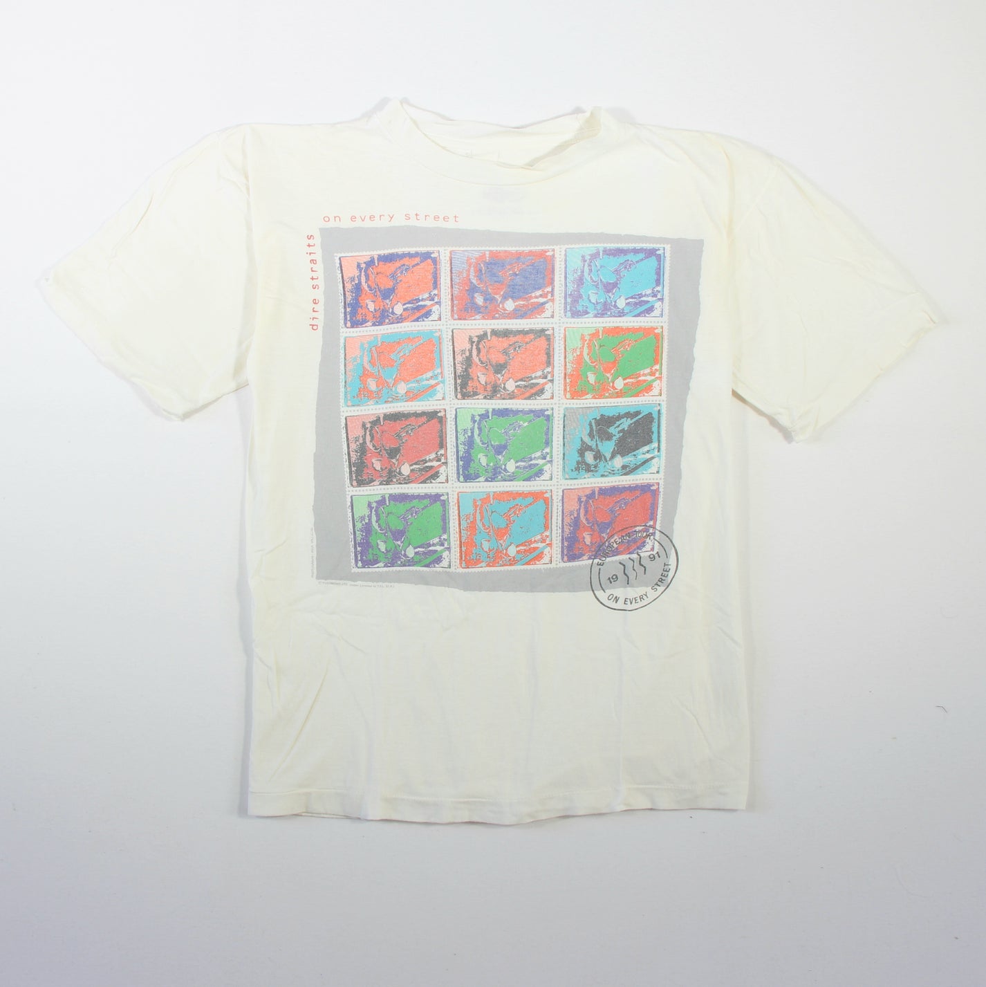Dire Straits - On every Street Tour 1992 Vintage Band Shirt - L