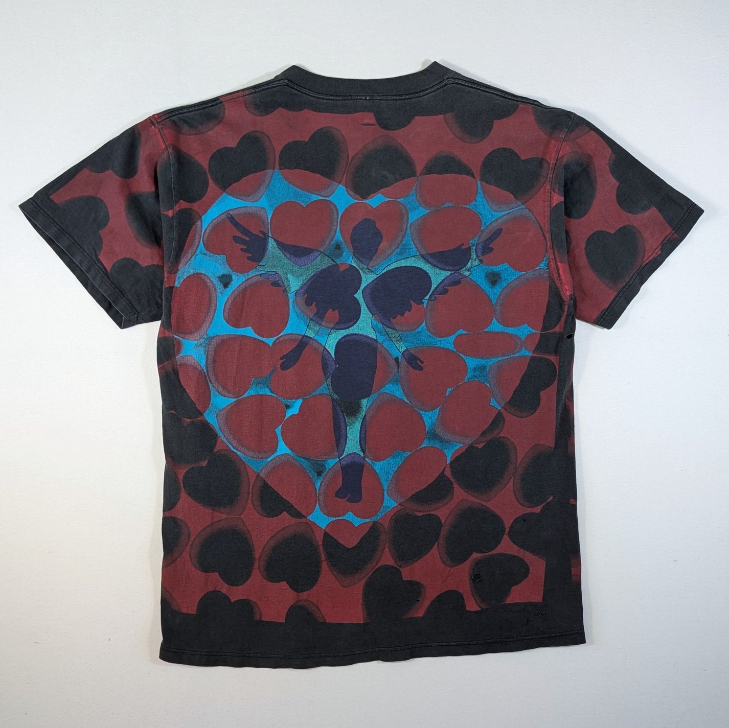 NIRVANA - HEARTSHAPED BOX 1993 - VINTAGE BAND SHIRT - XL