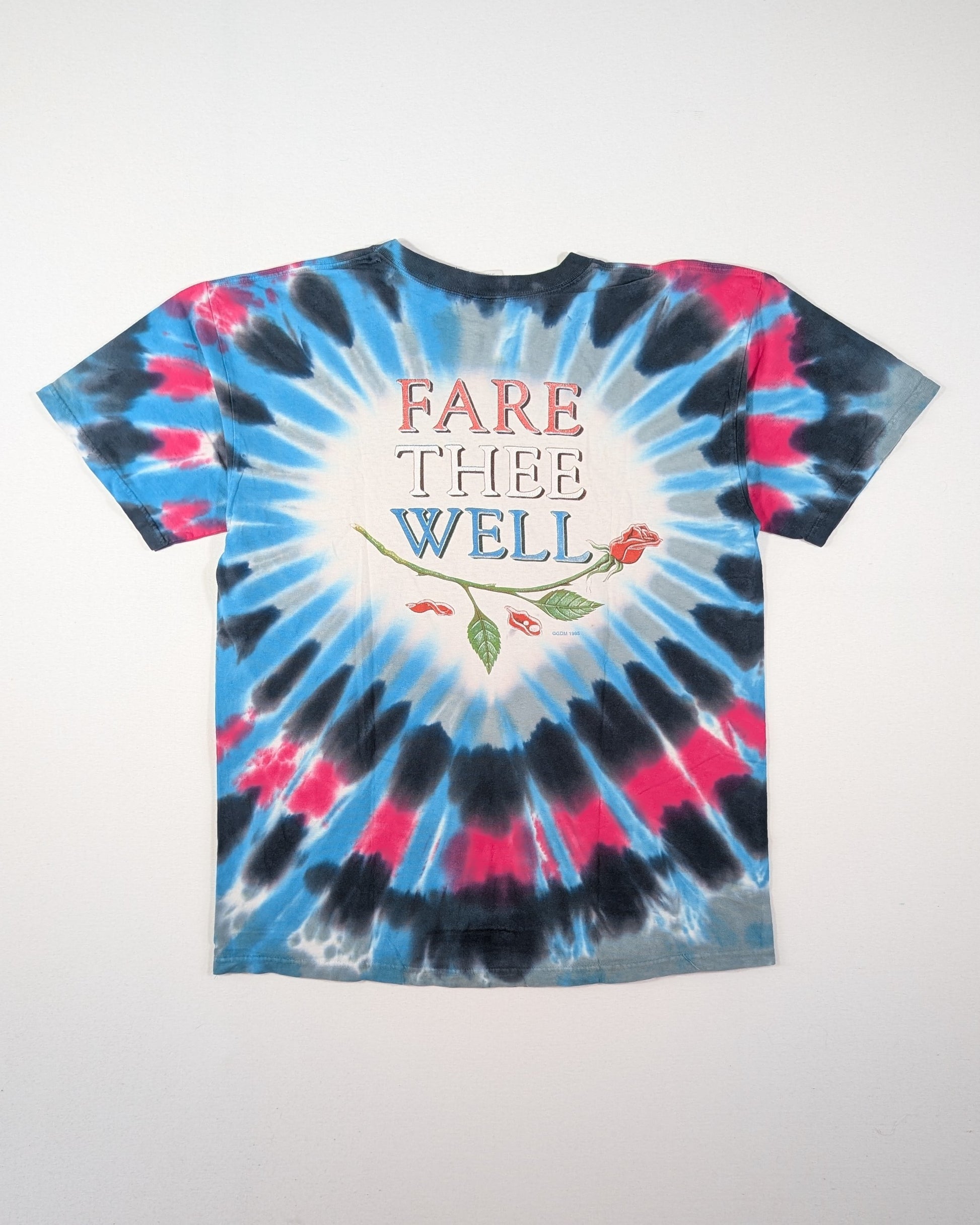 EARLY 1995 - GRATEFUL DEAD FARE THEE WELL T-SHIRT