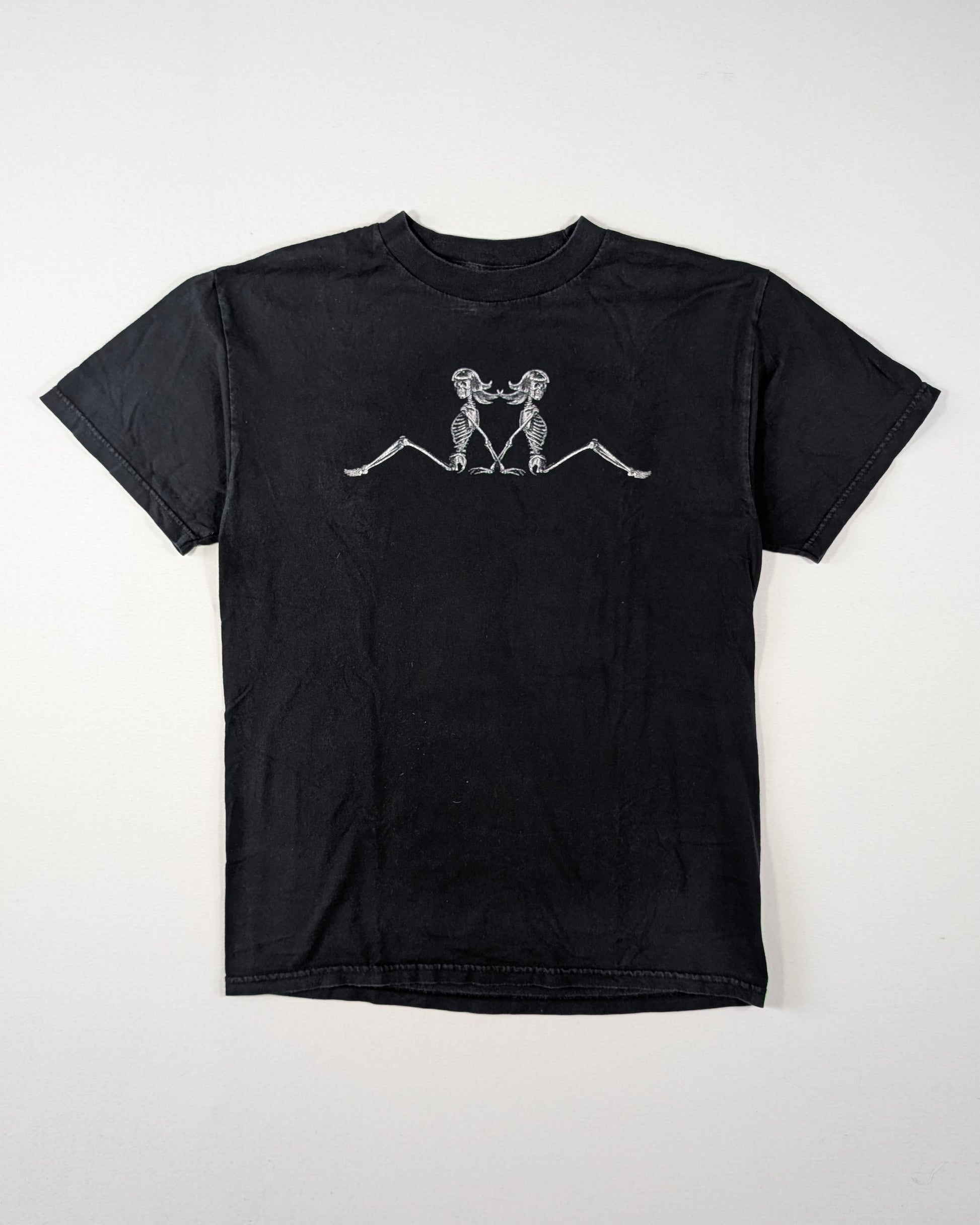 2000S - KAPPA PARODY SKELETON GIRLS T-SHIRT