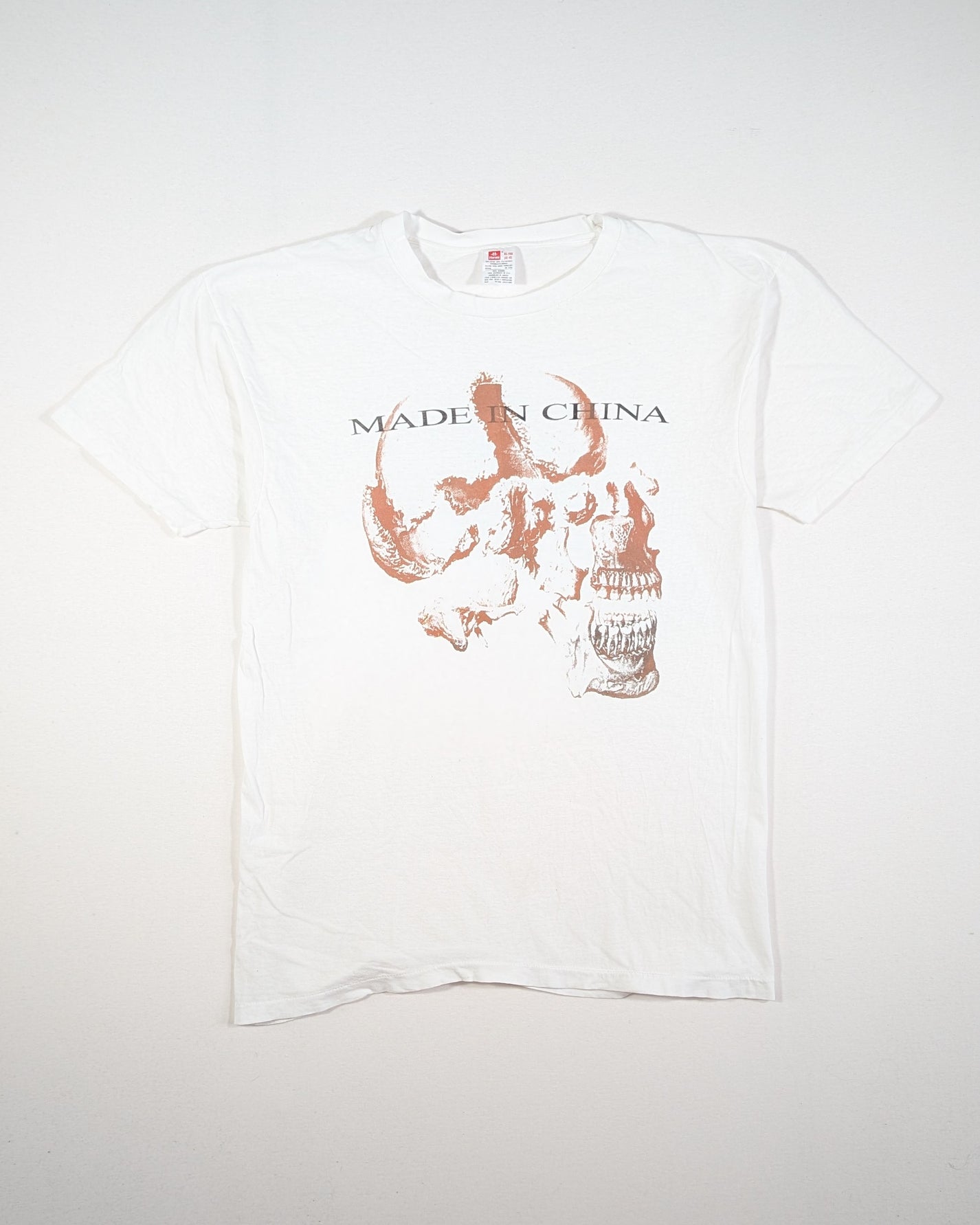 1990S - MADE IN CHINA SKULL T-SHIRT