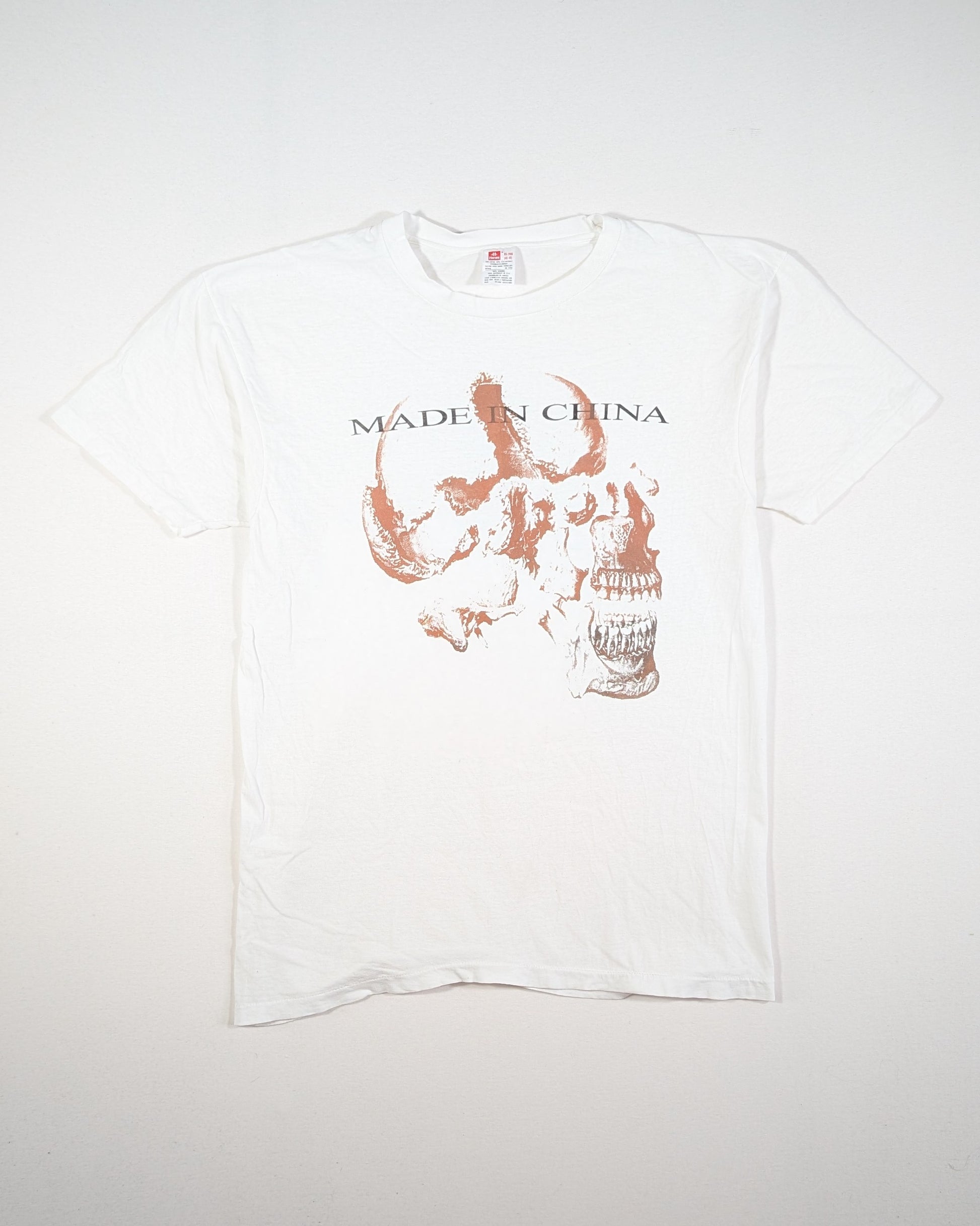 1990S - MADE IN CHINA SKULL T-SHIRT