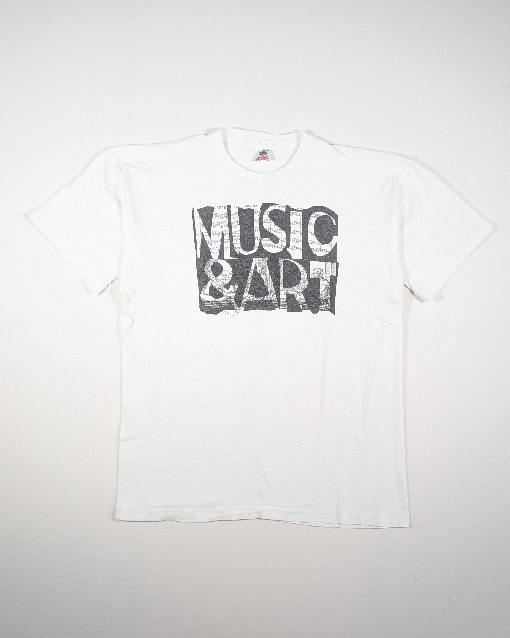 1990S - MUSIC & ART T-SHIRT