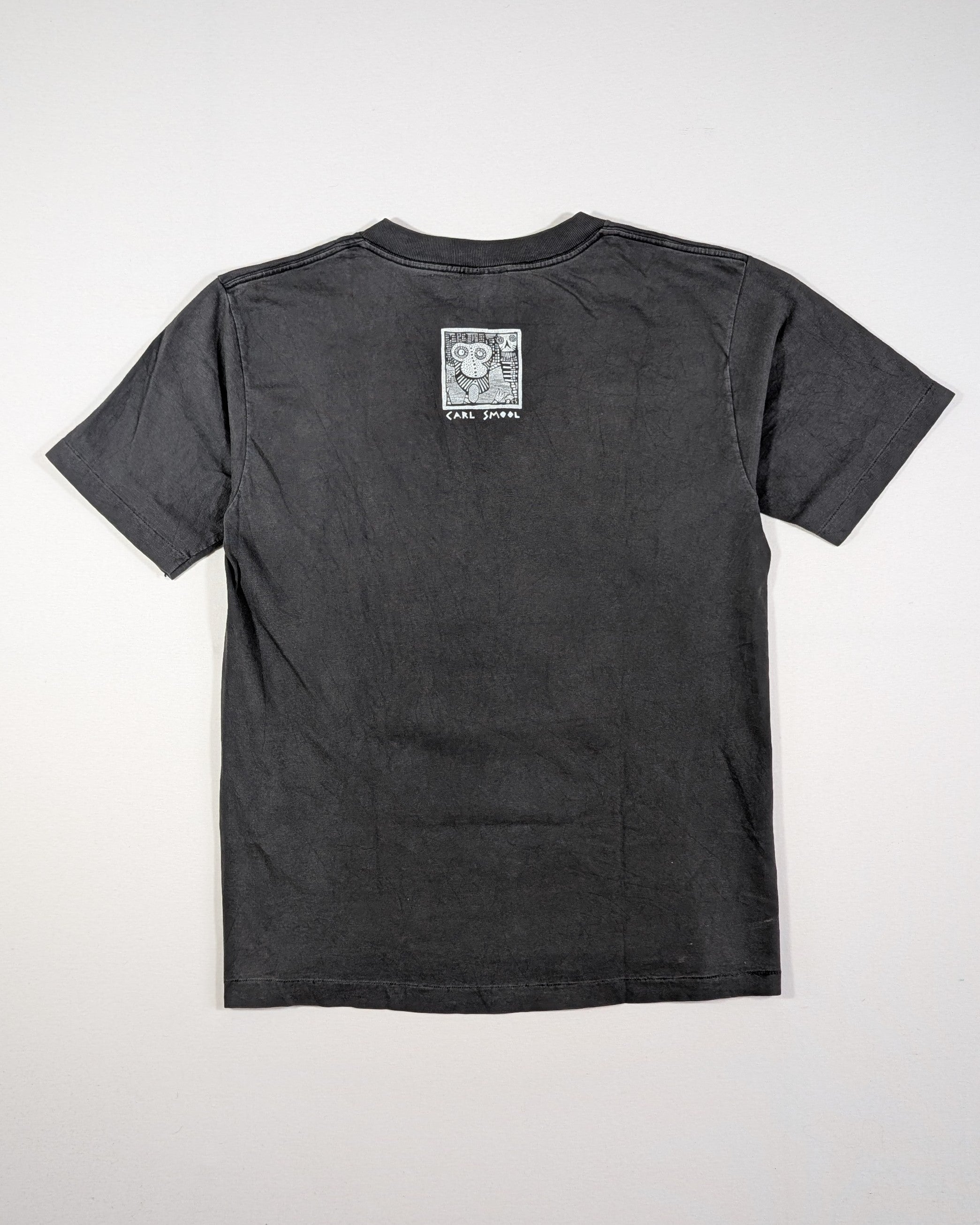 トップス Carl Smool Skeleton Band T-shirt 1988 1988 - CARL SMOOL SKELETON BAND T-SHIRT - L – PICK MY BONES