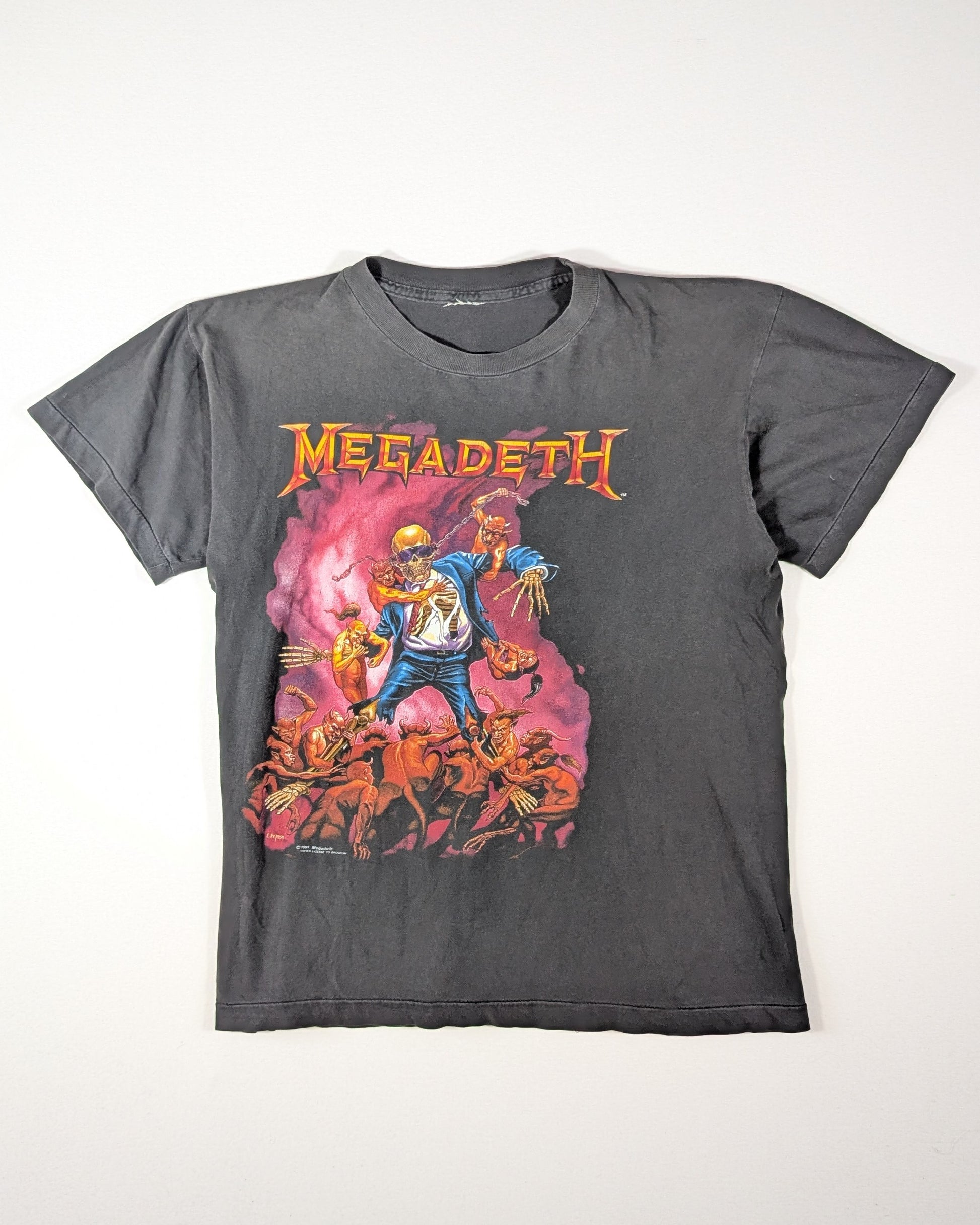 1992 - MEGADETH T-SHIRT - L