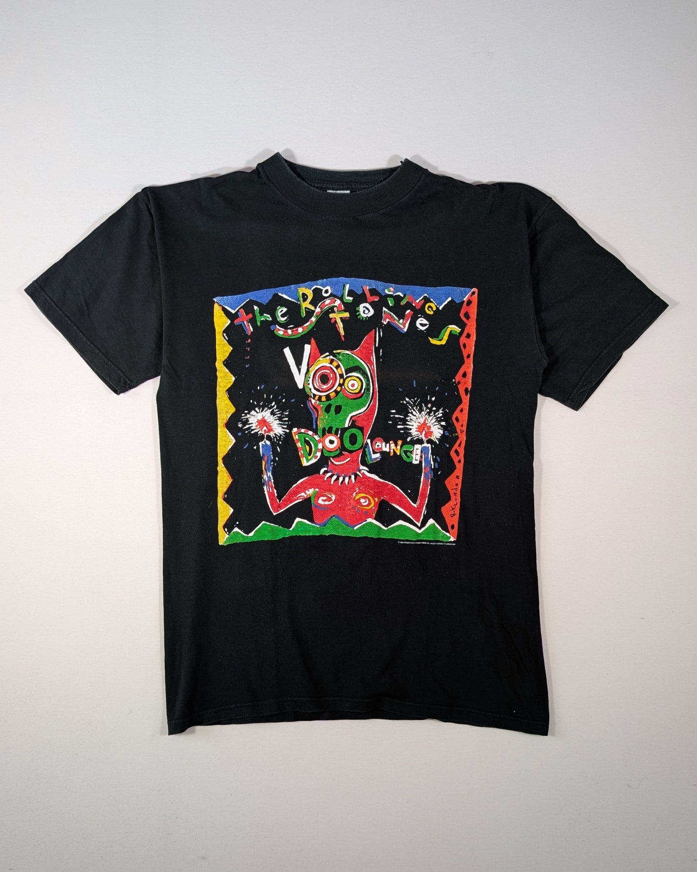 1995 - ROLLING STONES VOODOO LIVE T-SHIRT - L