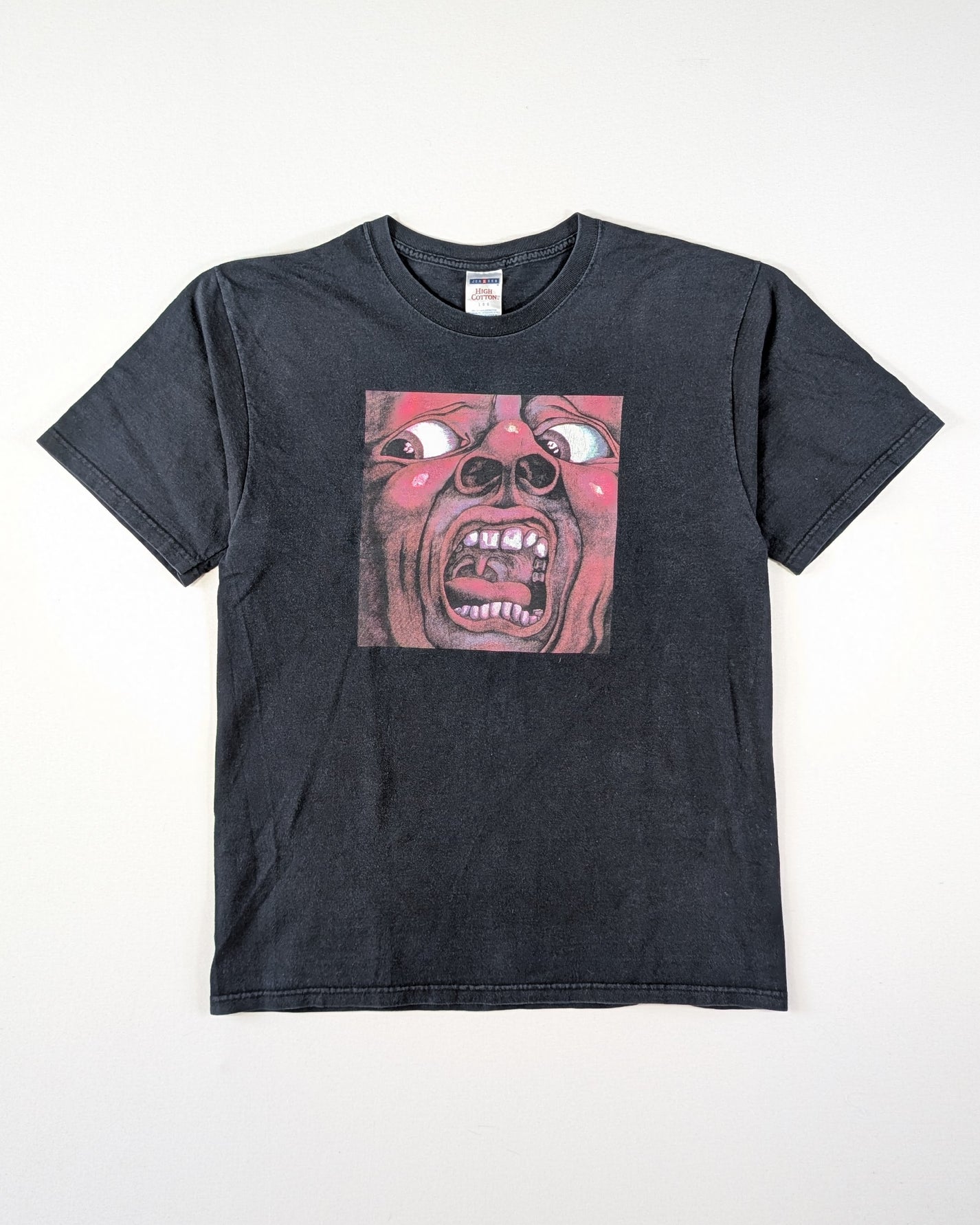EARLY 2000S - KING CRIMSON IN THE COURT OF THE CRIMSON KING T-SHIRT - L