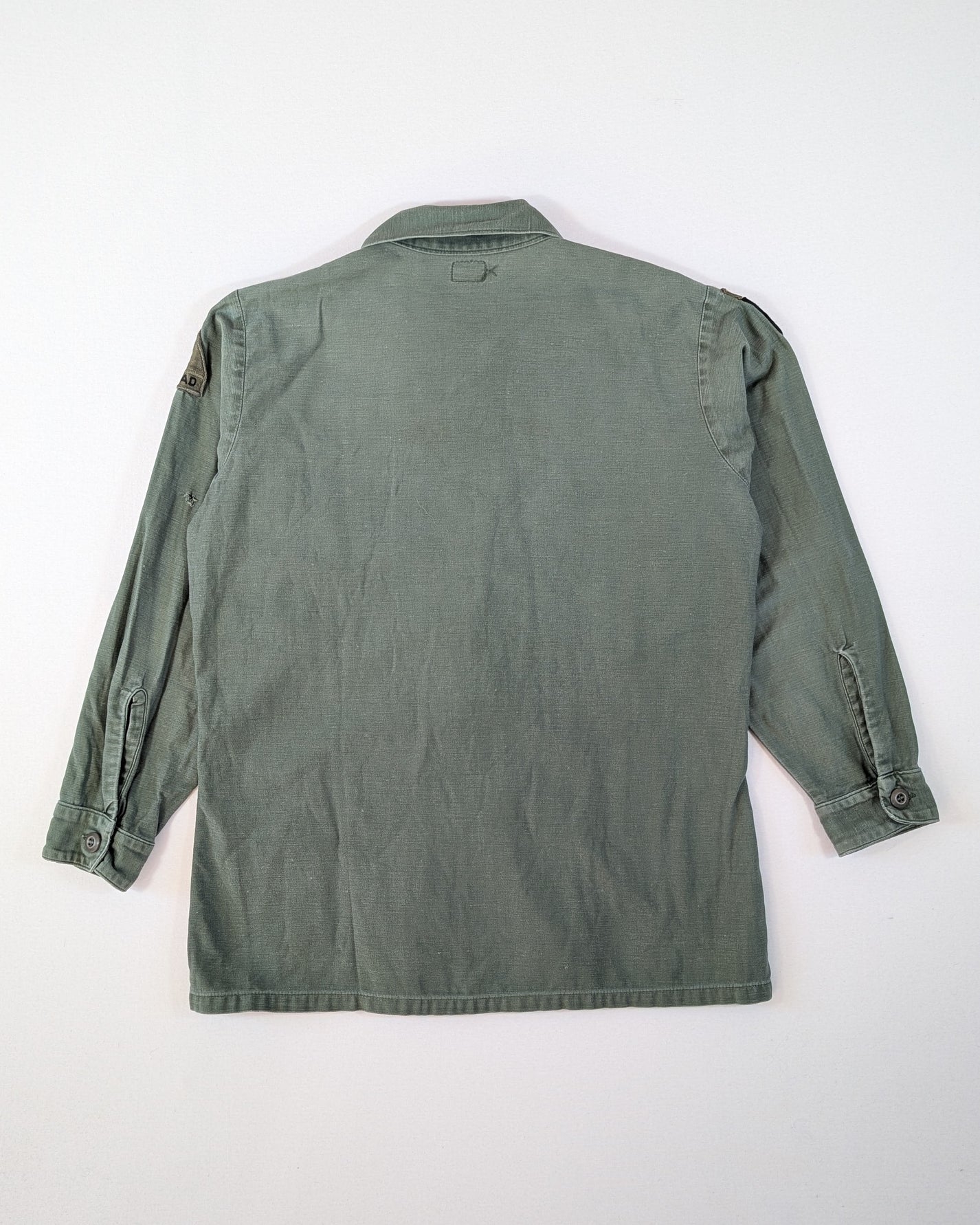 1973 - US ARMY OG 107 SHIRT - L