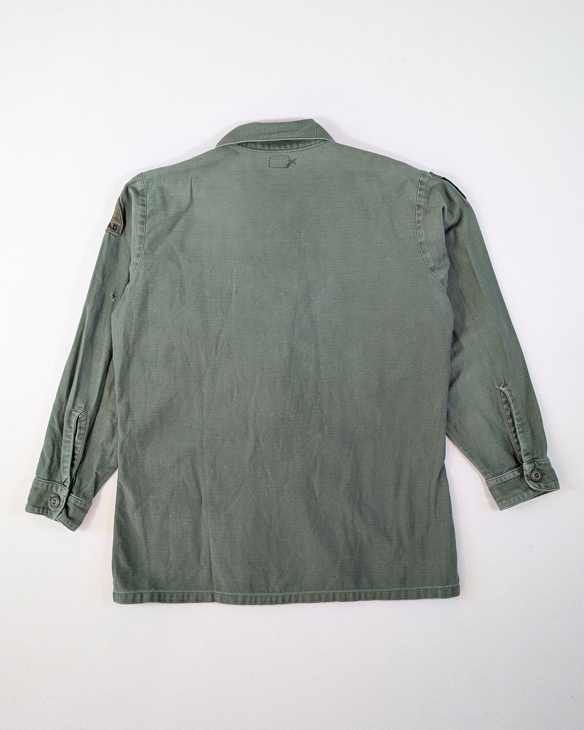 1973 - US ARMY OG 107 SHIRT - L