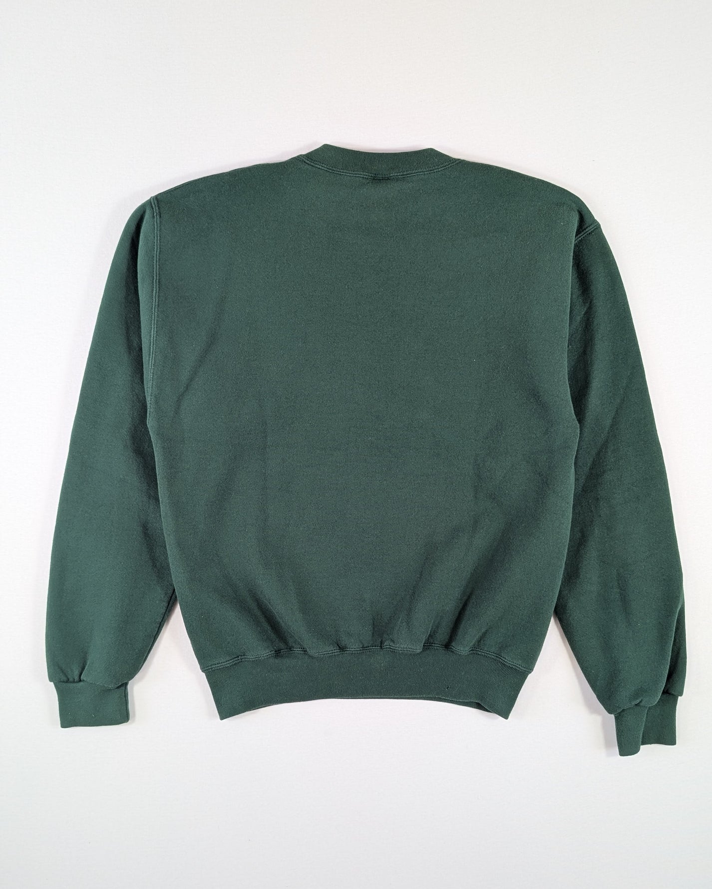 1990S - RUSSEL ATHLETIC GREEN SWEATER - M