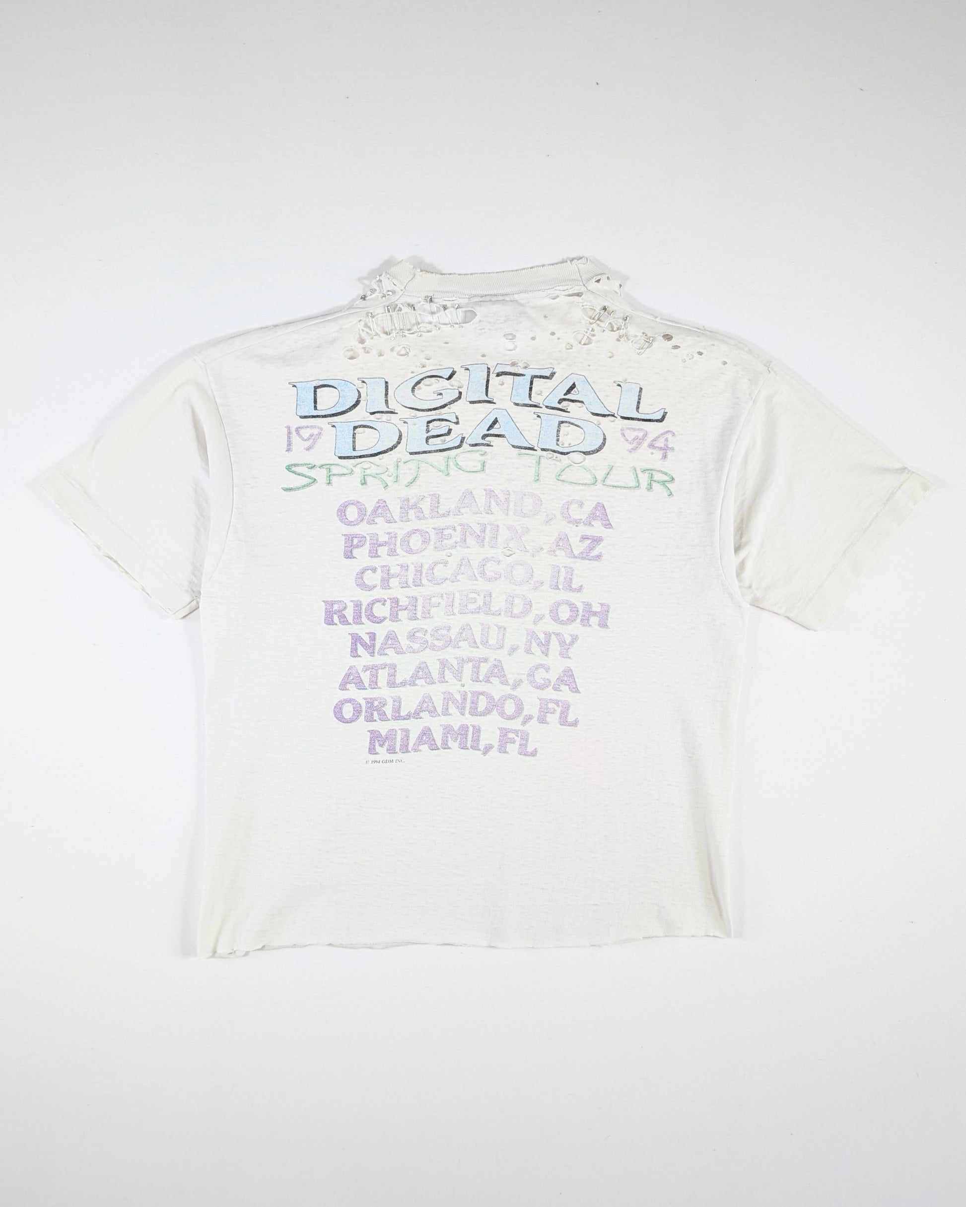 1994 - GRATEFUL DEAD DIGITAL DEAD T-SHIRT