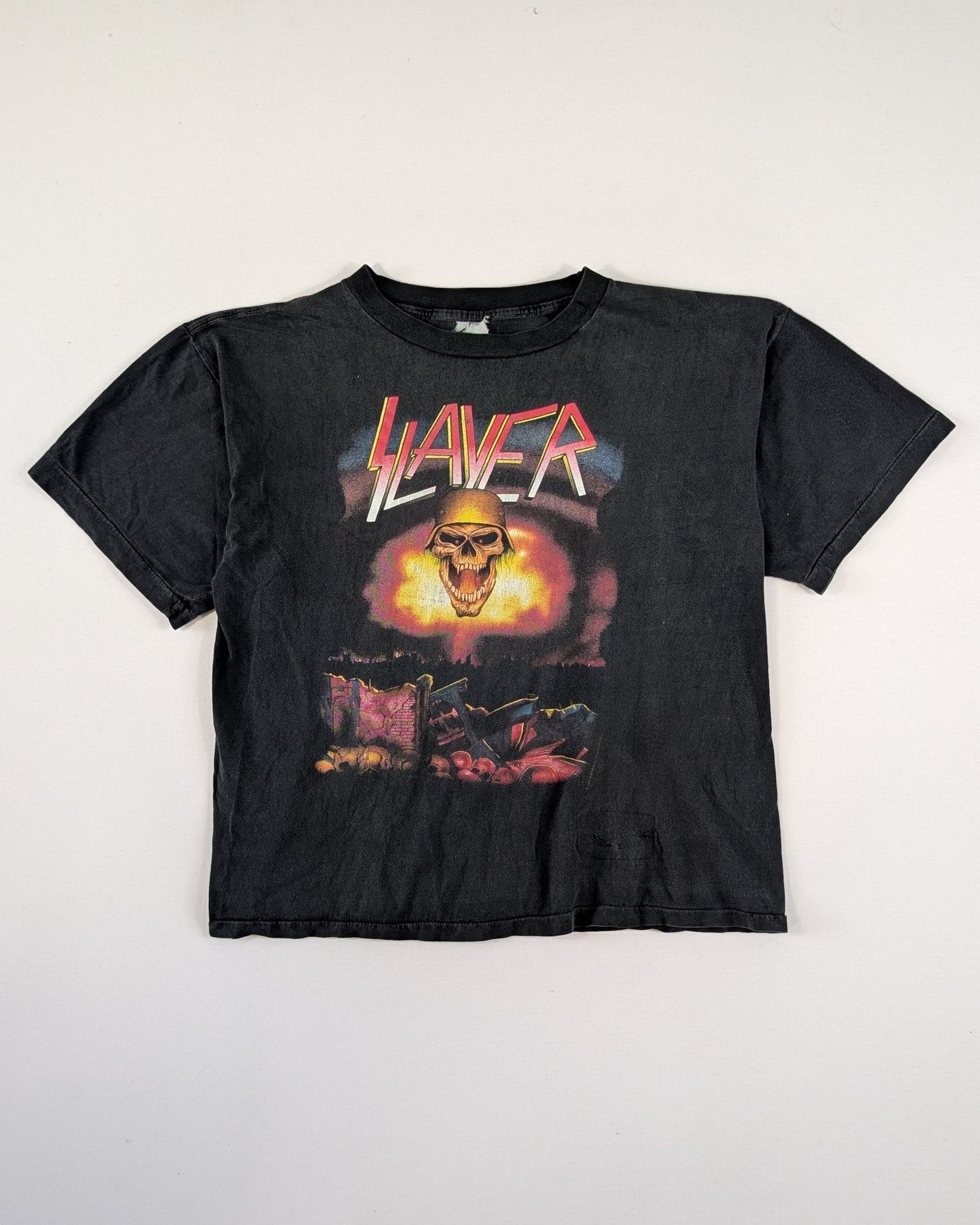 1990 - SLAYER EUROPEAN CAMPAIGN T-SHIRT