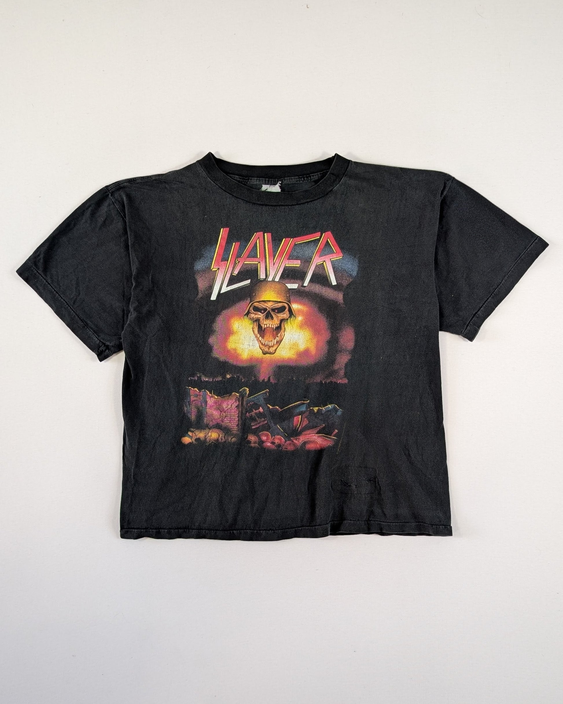 1990 - SLAYER EUROPEAN CAMPAIGN T-SHIRT