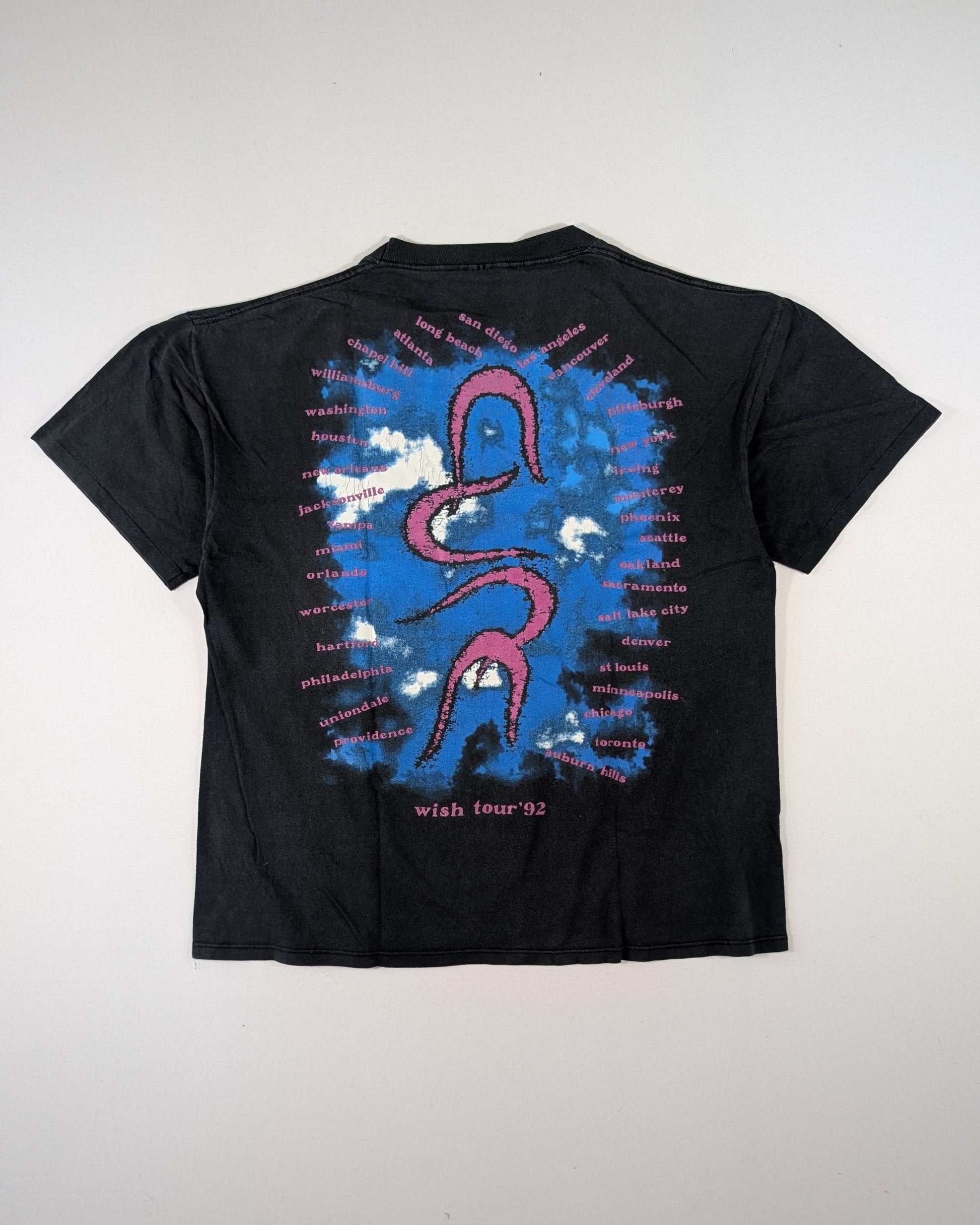 1992 - THE CURE WISH TOUR T-SHIRT