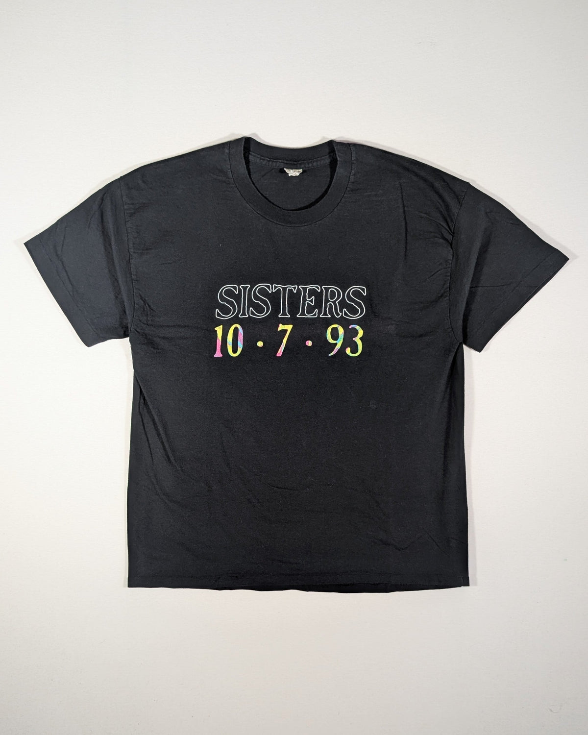 1993 - SISTERS OF MERCY 10.7.93 1993 T-SHIRT