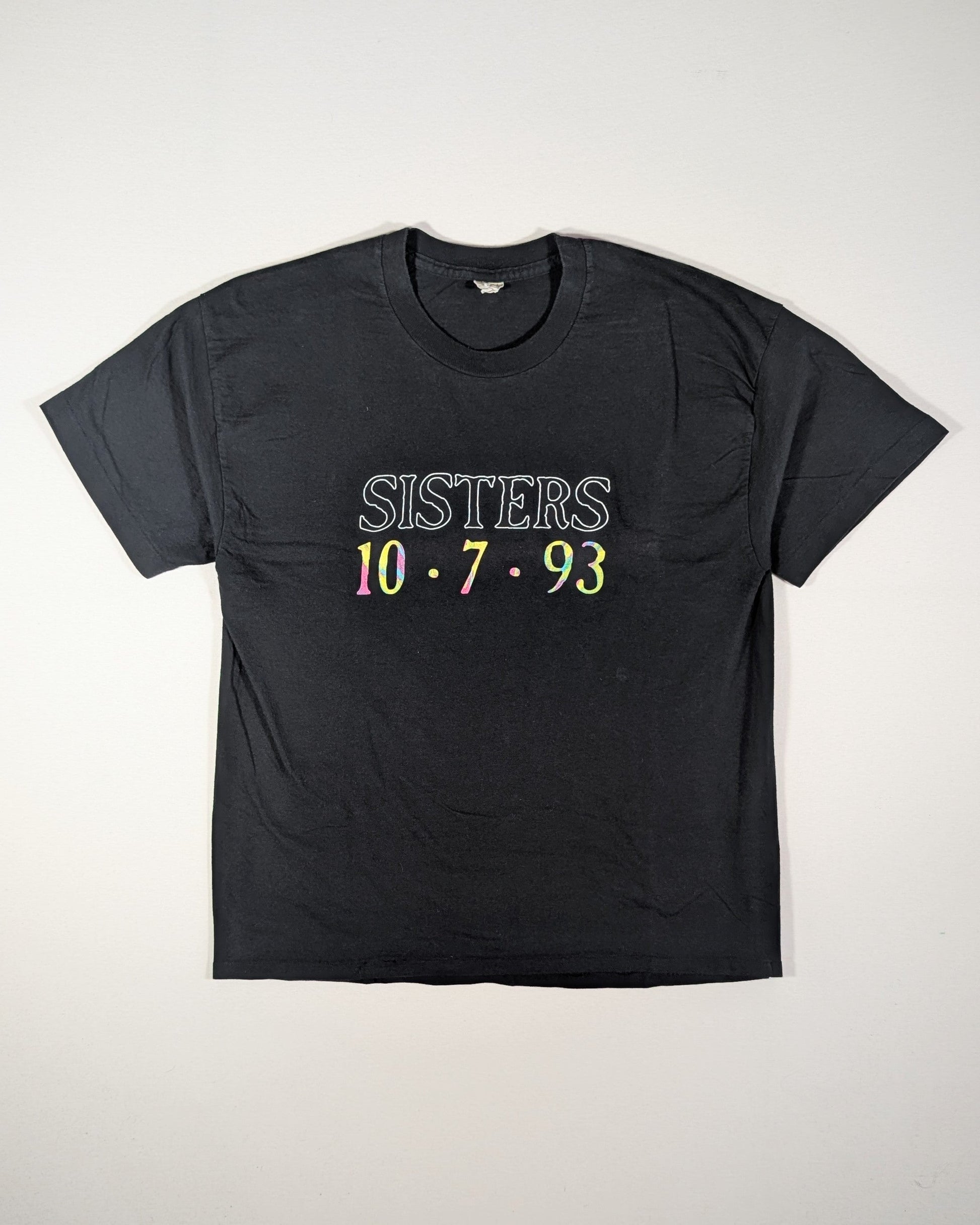 1993 - SISTERS OF MERCY 10.7.93 1993 T-SHIRT