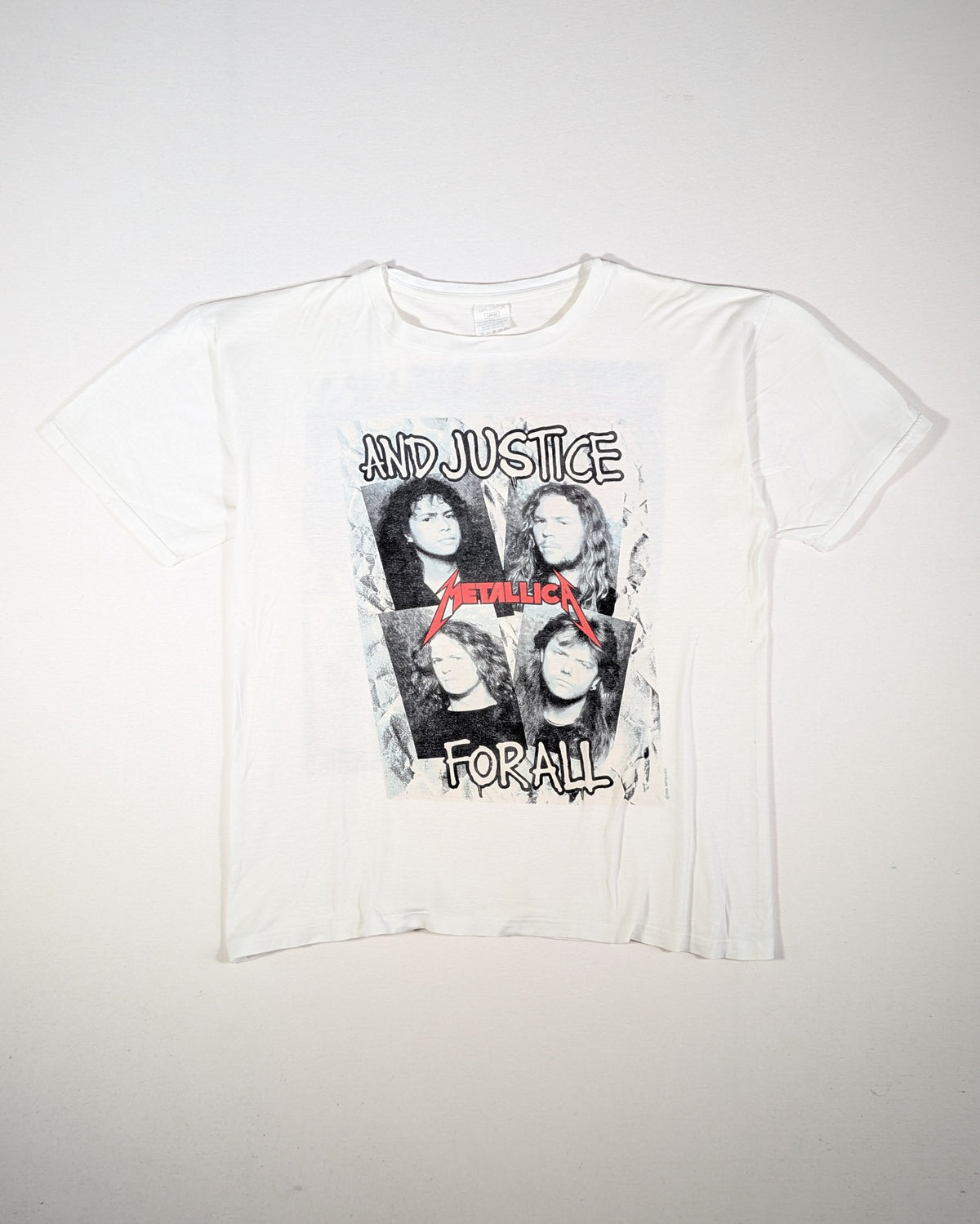 1988 - METALLICA AND JUSTICE FOR ALL T-SHIRT