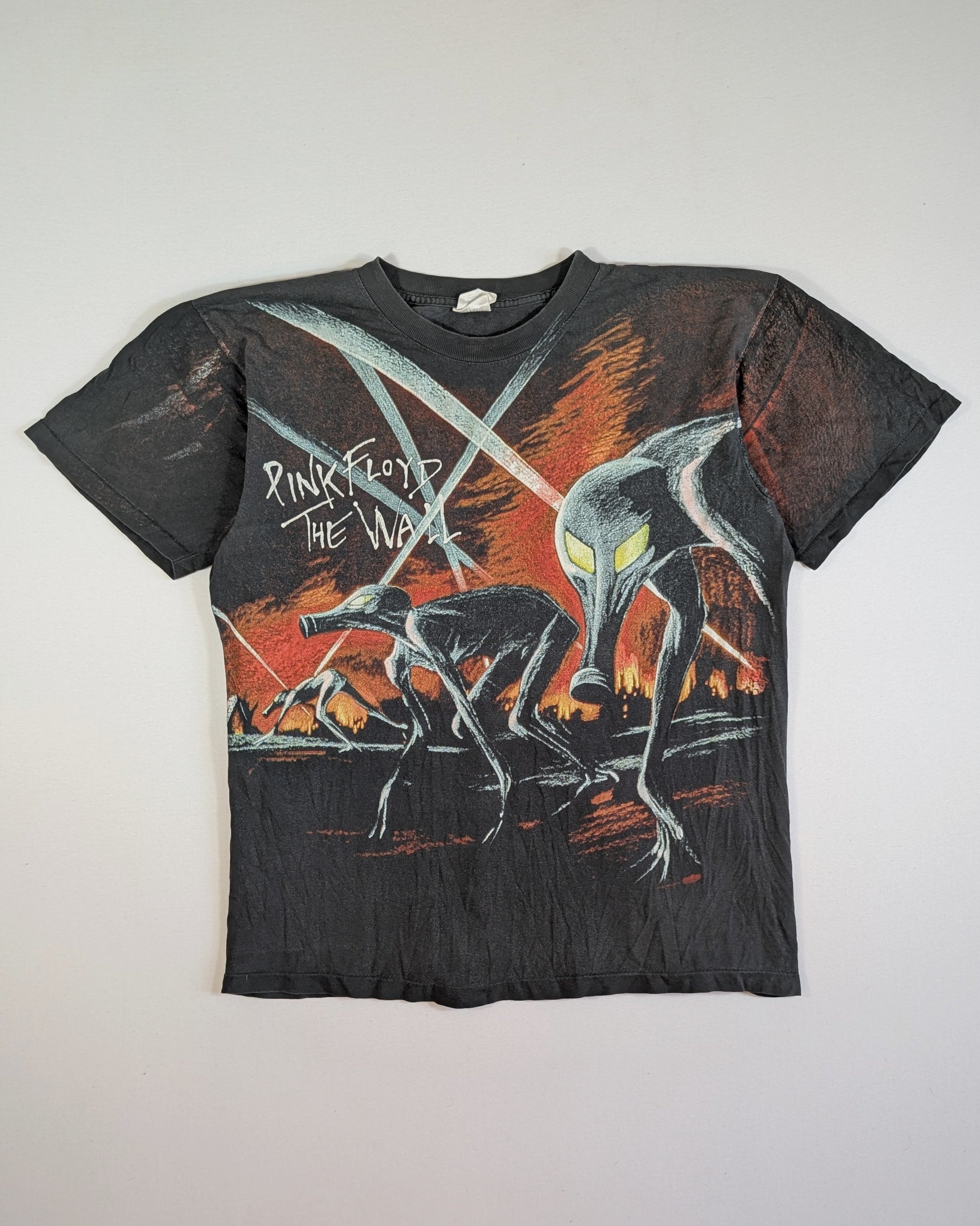 1990S - PINK FLOYD THE WALL ALL-OVER PRINT T-SHIRT