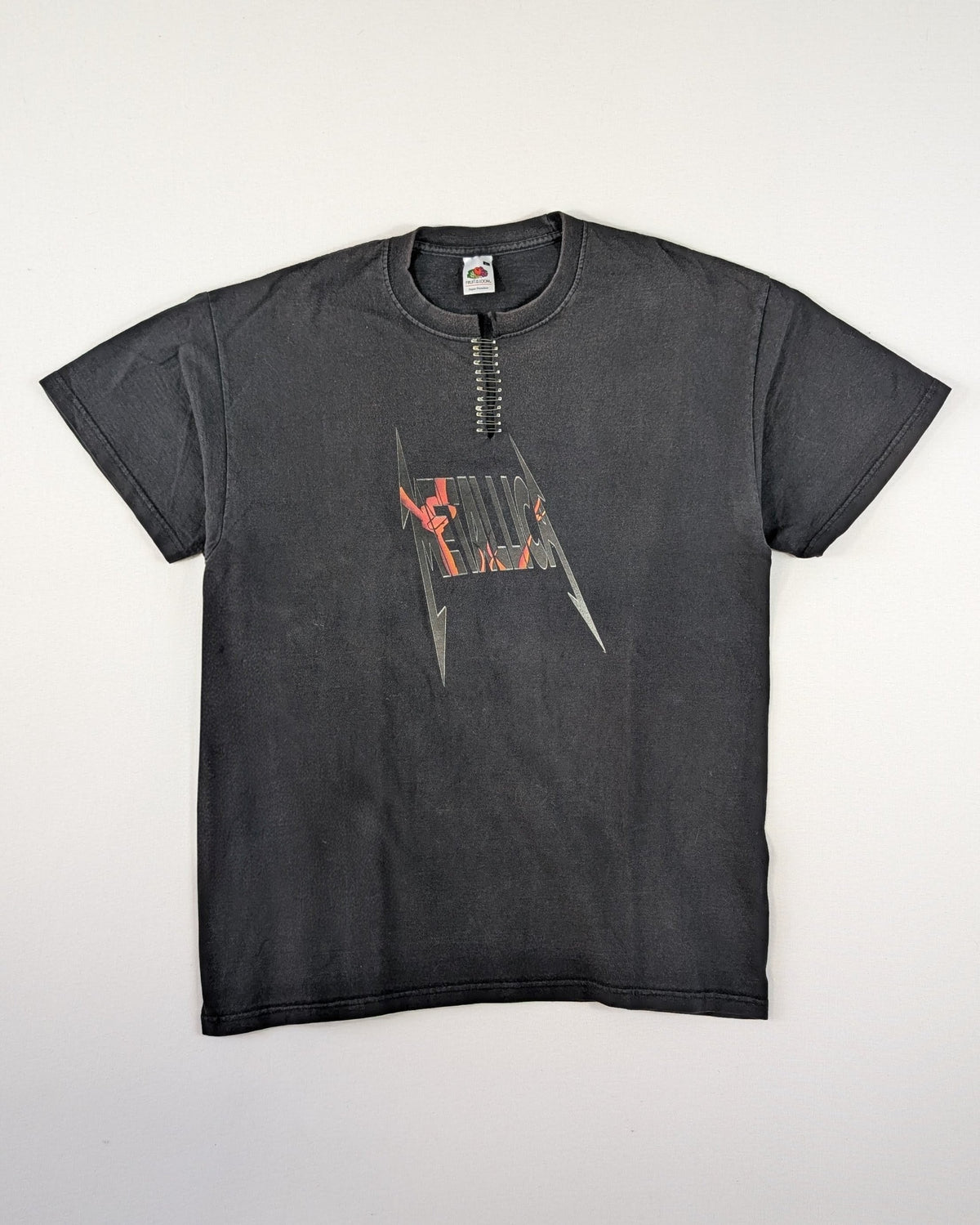 EARLY 2000S - METALLICA SAFETY PIN T-SHIRT