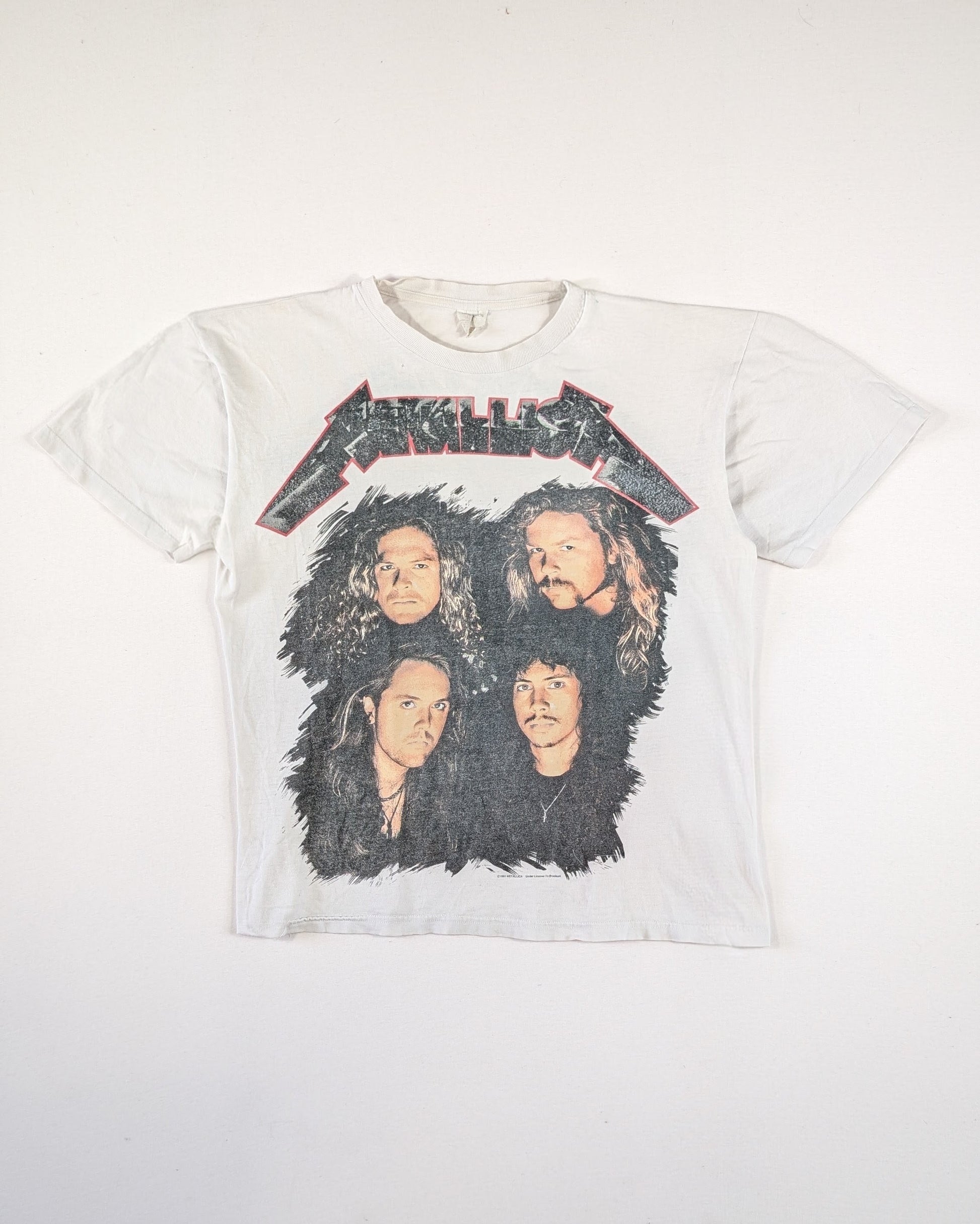 1991 - METALLICA NOWHERE ELSE TO ROAM EUROPEAN TOUR T-SHIRT
