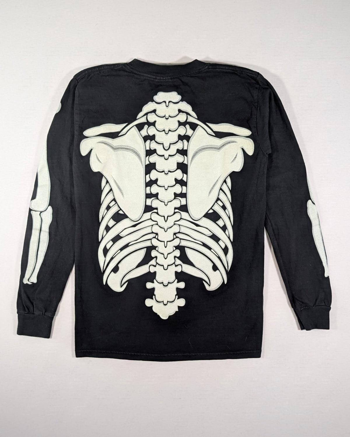1997 - MISFITS GLOW IN THE DARK SKELETON LONGSLEEVE