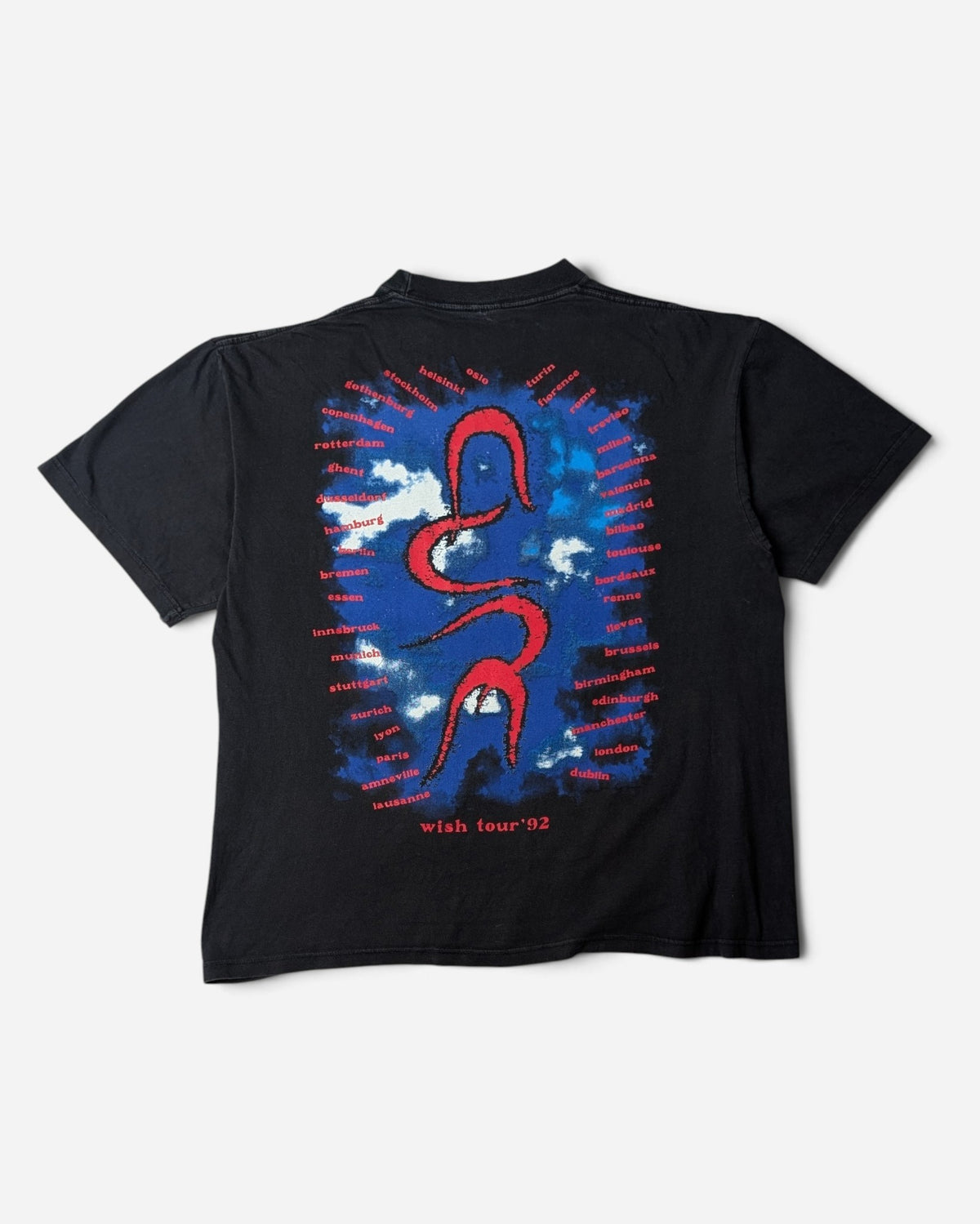 1992 - THE CURE WISH TOUR T-SHIRT