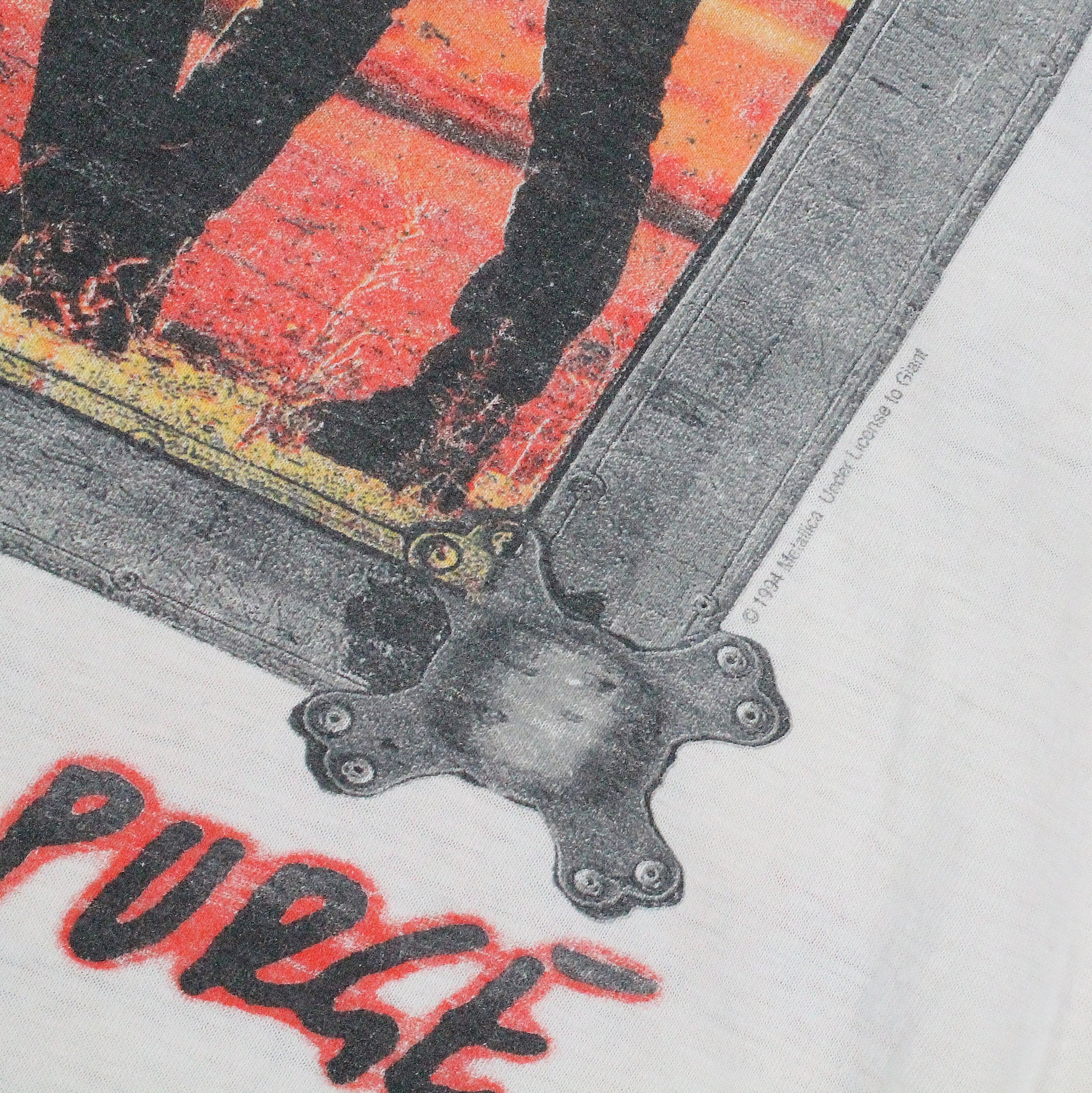 metallica summer shit 1995 shirt l