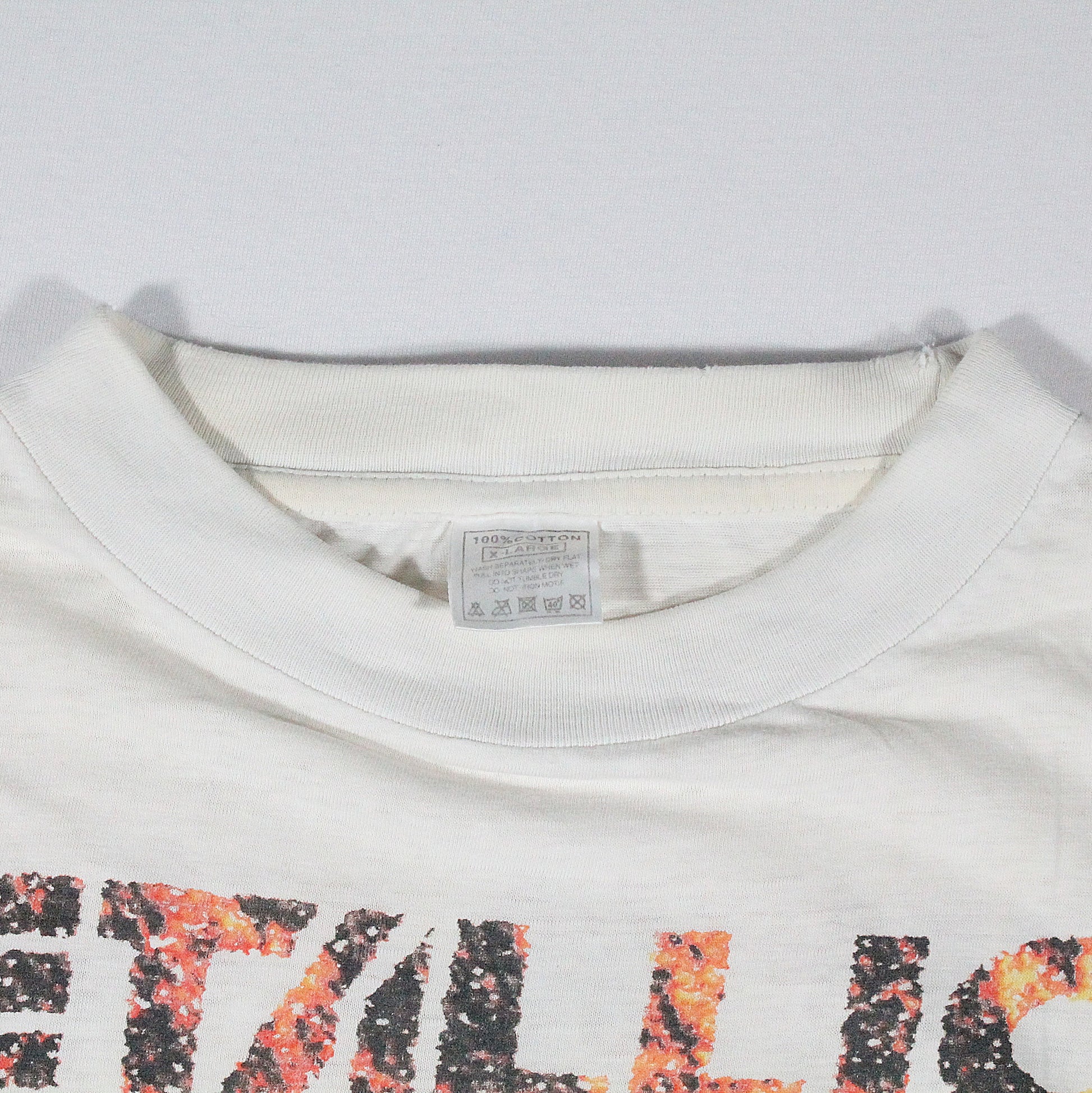 metallica summer shit 1995 shirt l