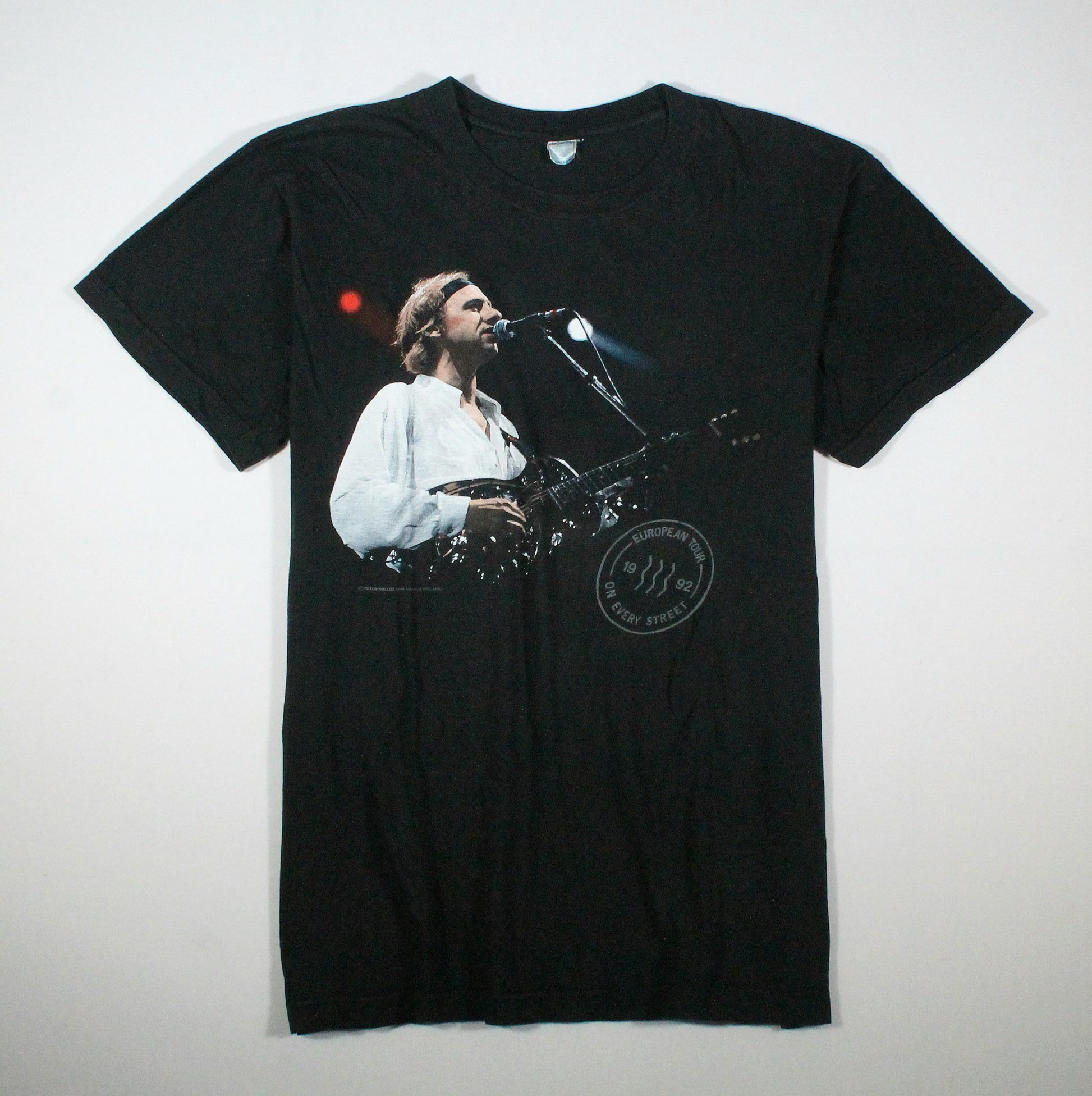 dire straits on every street tour shirt 1992 xl