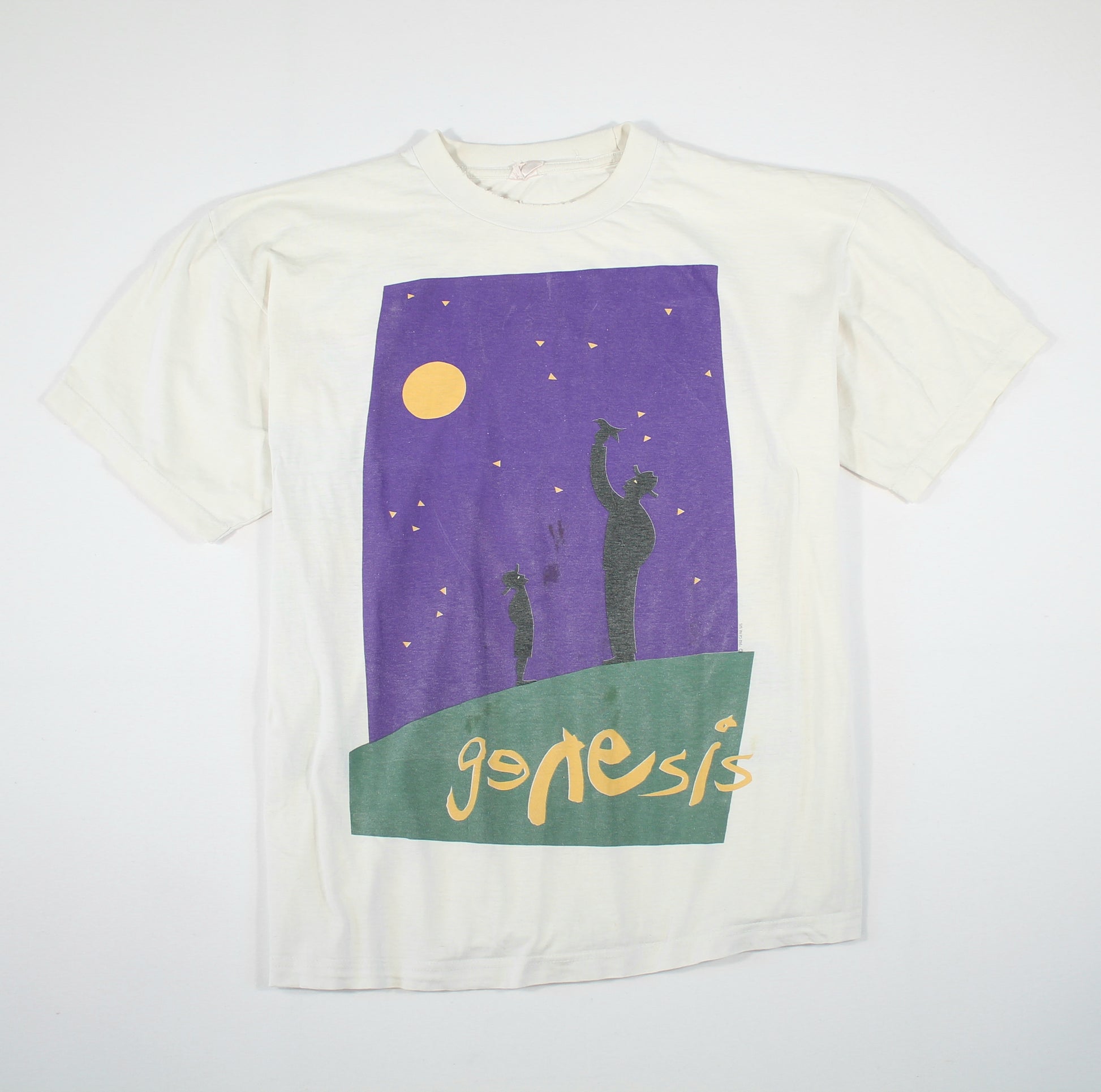 genesis we cant dance tour 1992 shirt xl